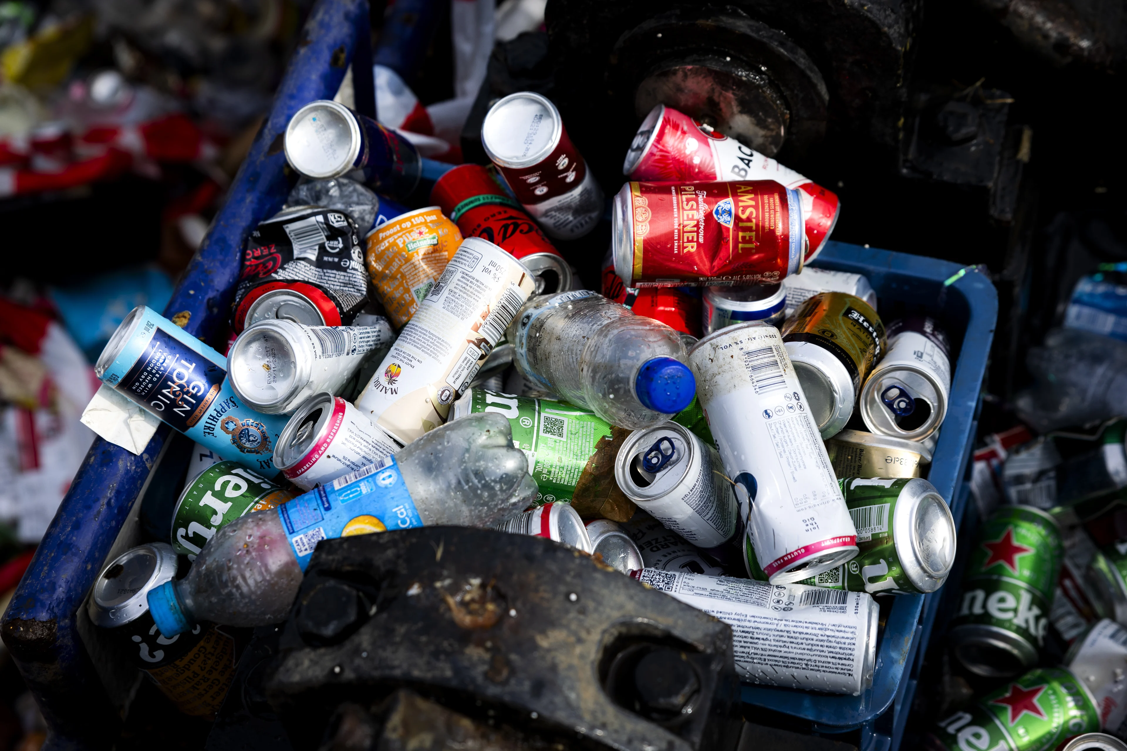 Statiegeld op blikjes werkt: straten een stuk schoner na invoering