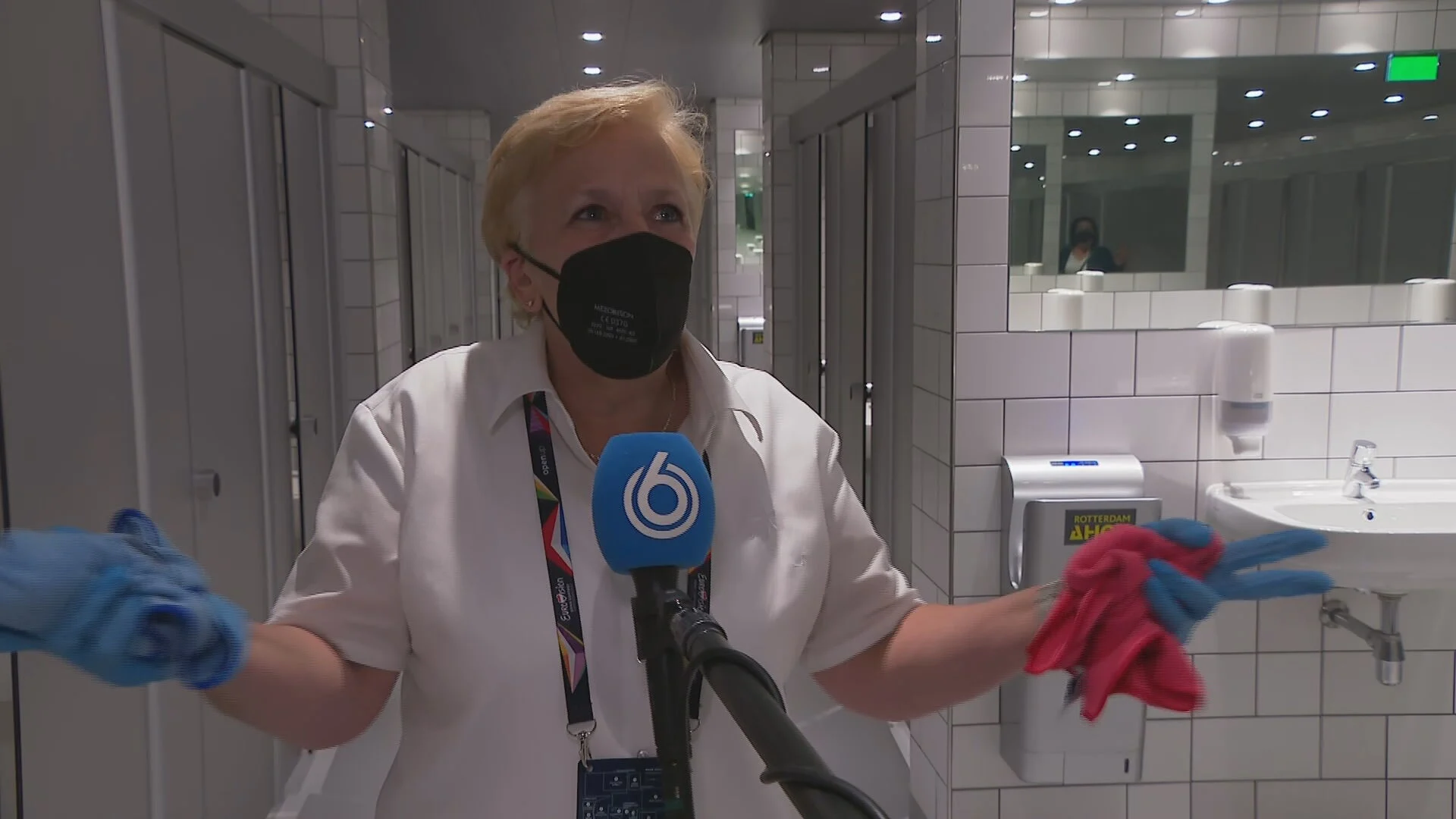 Petra, de leukste toiletjuffrouw van Ahoy is opperhoofd songfestival toiletten: 'Unieke ervaring'