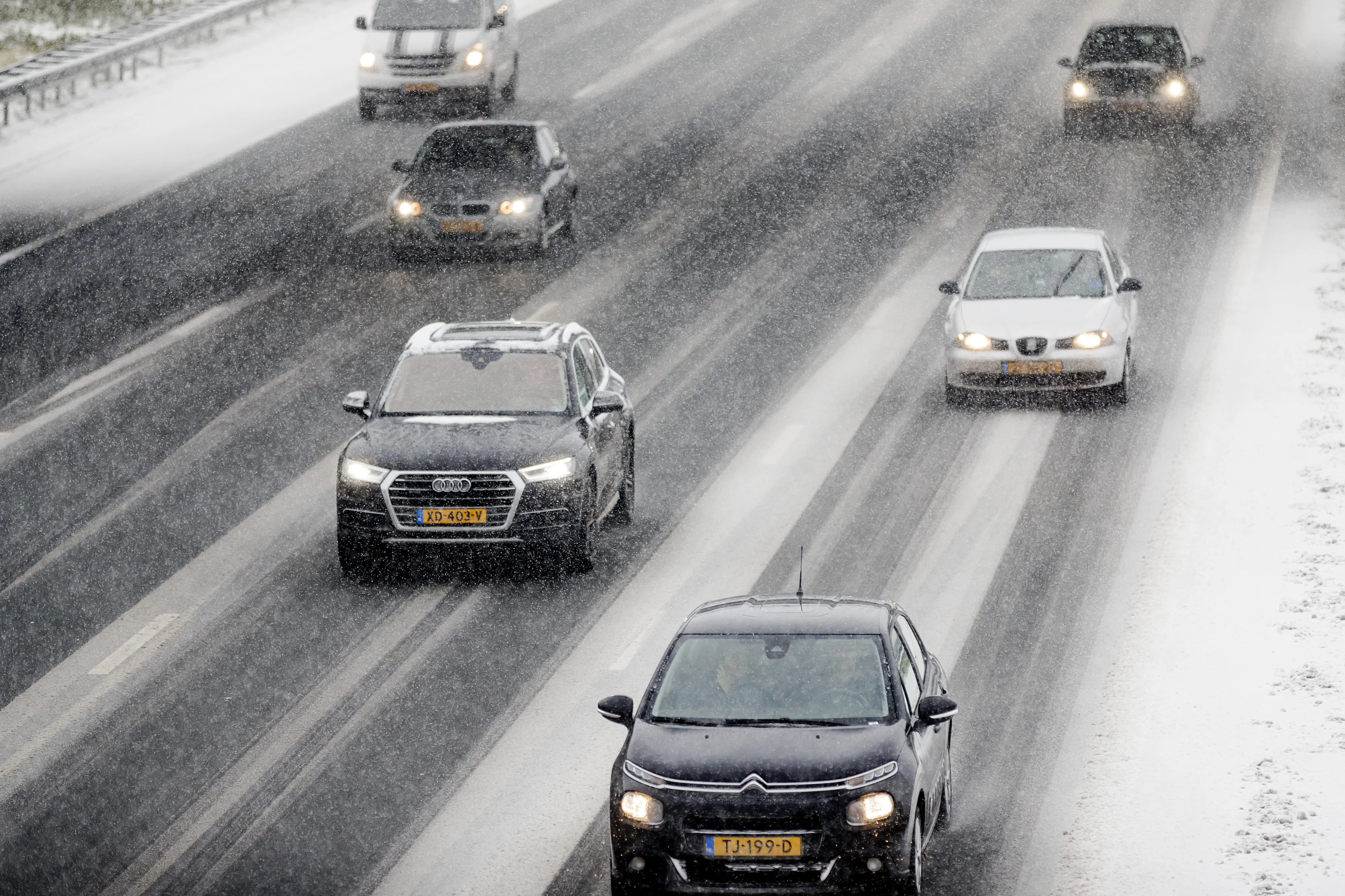 Code geel verlengd: waar en wanneer valt de sneeuw?