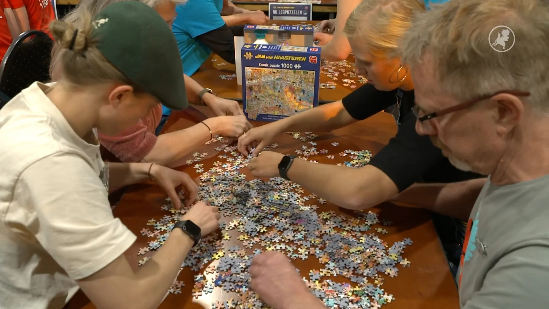 Legpuzzelaars strijden om de seconden in bloedstollende NK-finale