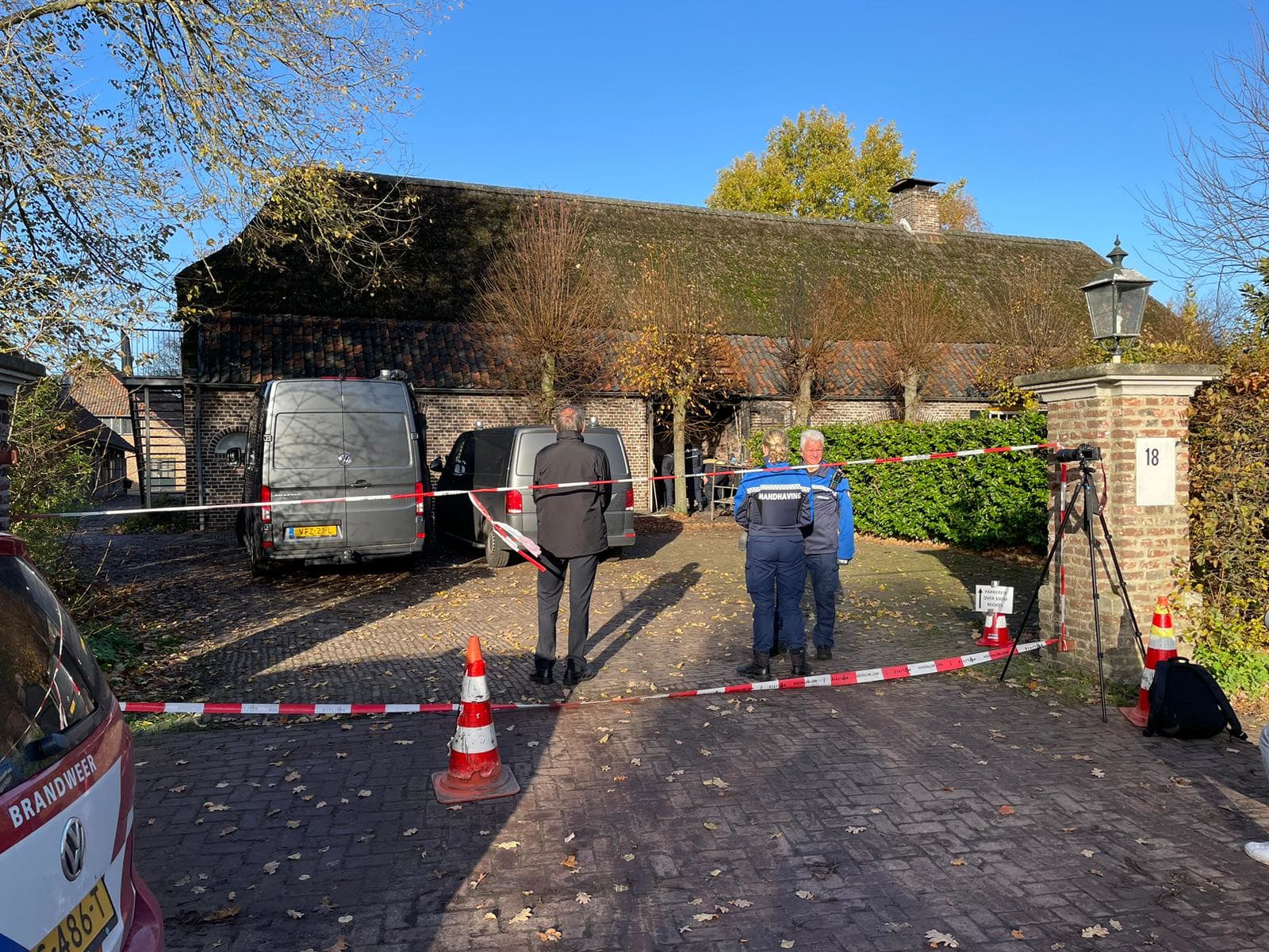 Opvang asielzoekers kan na brand in Someren gewoon doorgaan