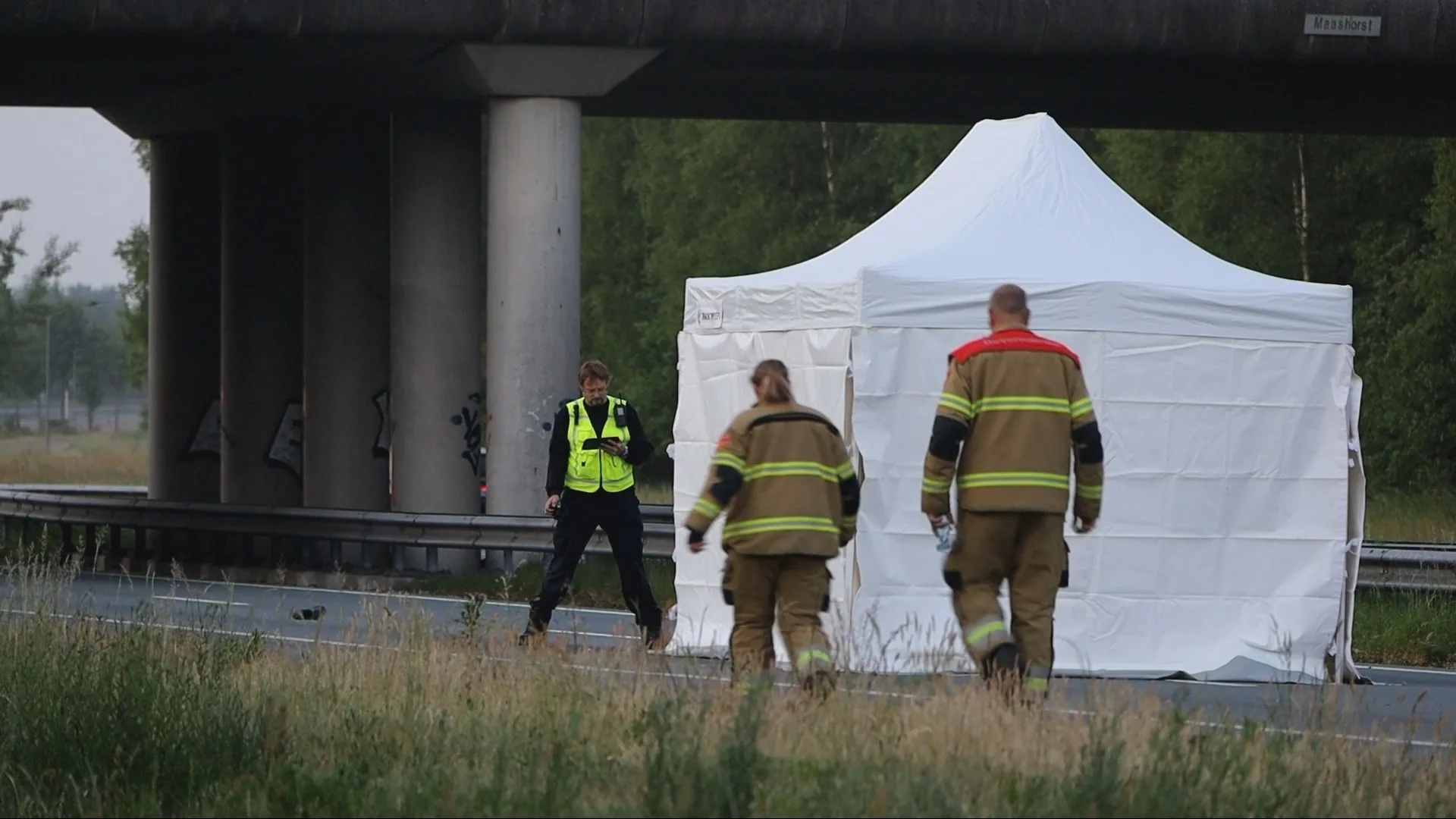 Voetganger (18) om het leven gekomen op A50 bij Uden