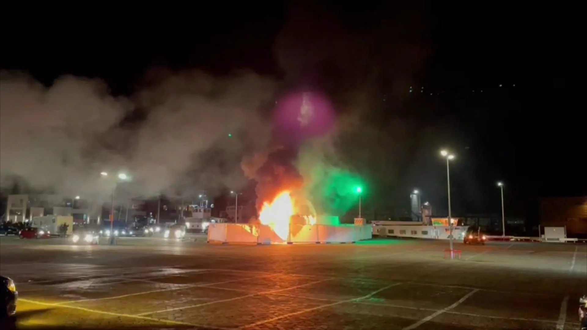 Door het hele land protesten tegen de avondklok