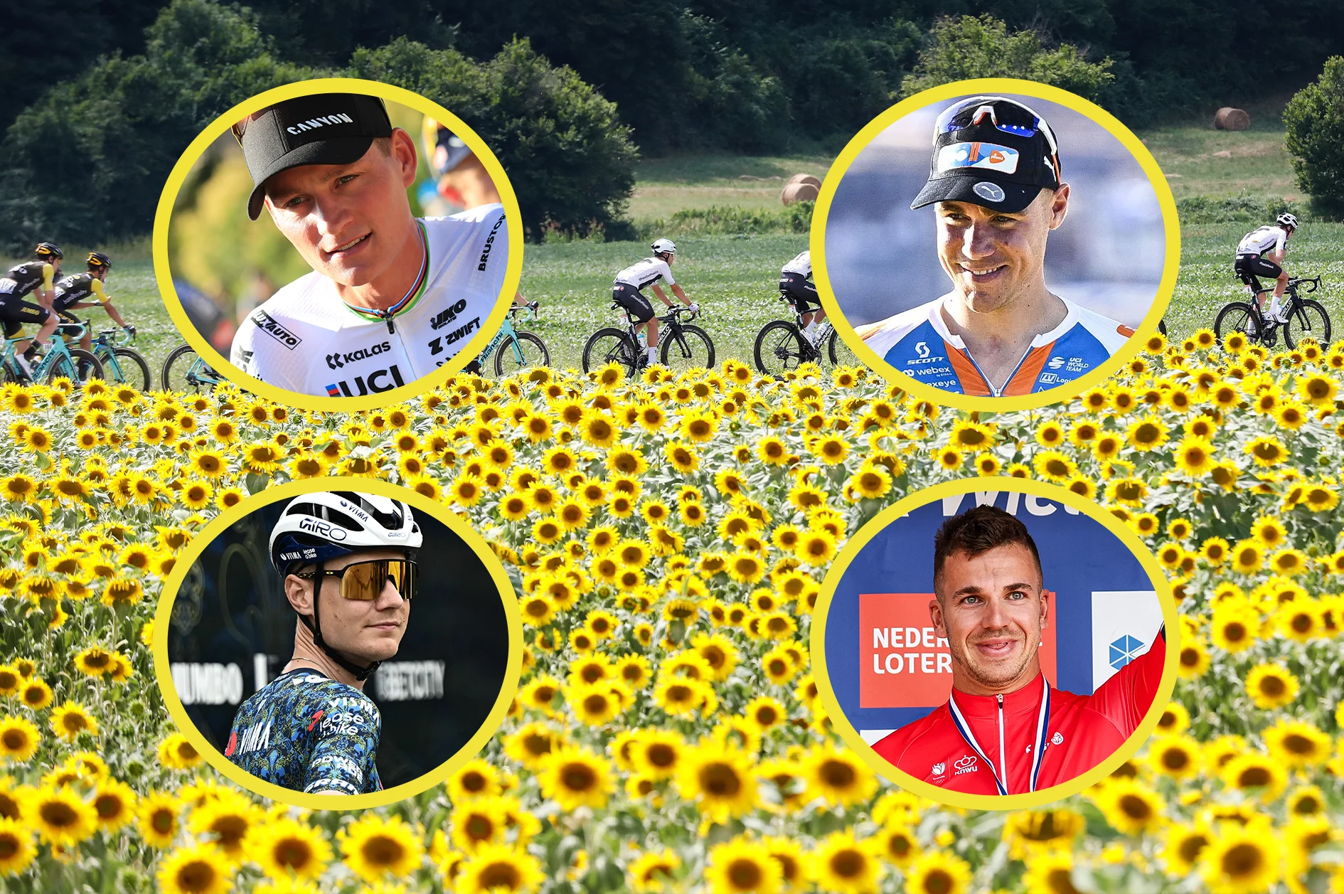 Dit zijn de 14 Nederlanders in de Tour de France van 2024