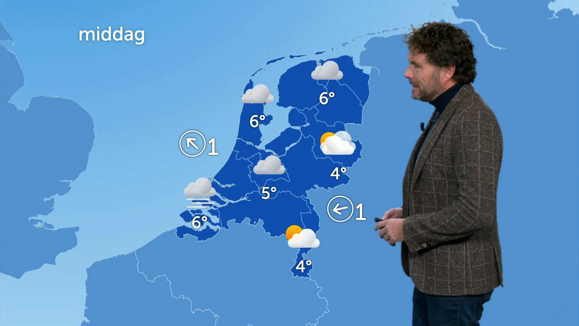 Harde wind tijdens een zachte jaarwisseling: dit wordt het weer