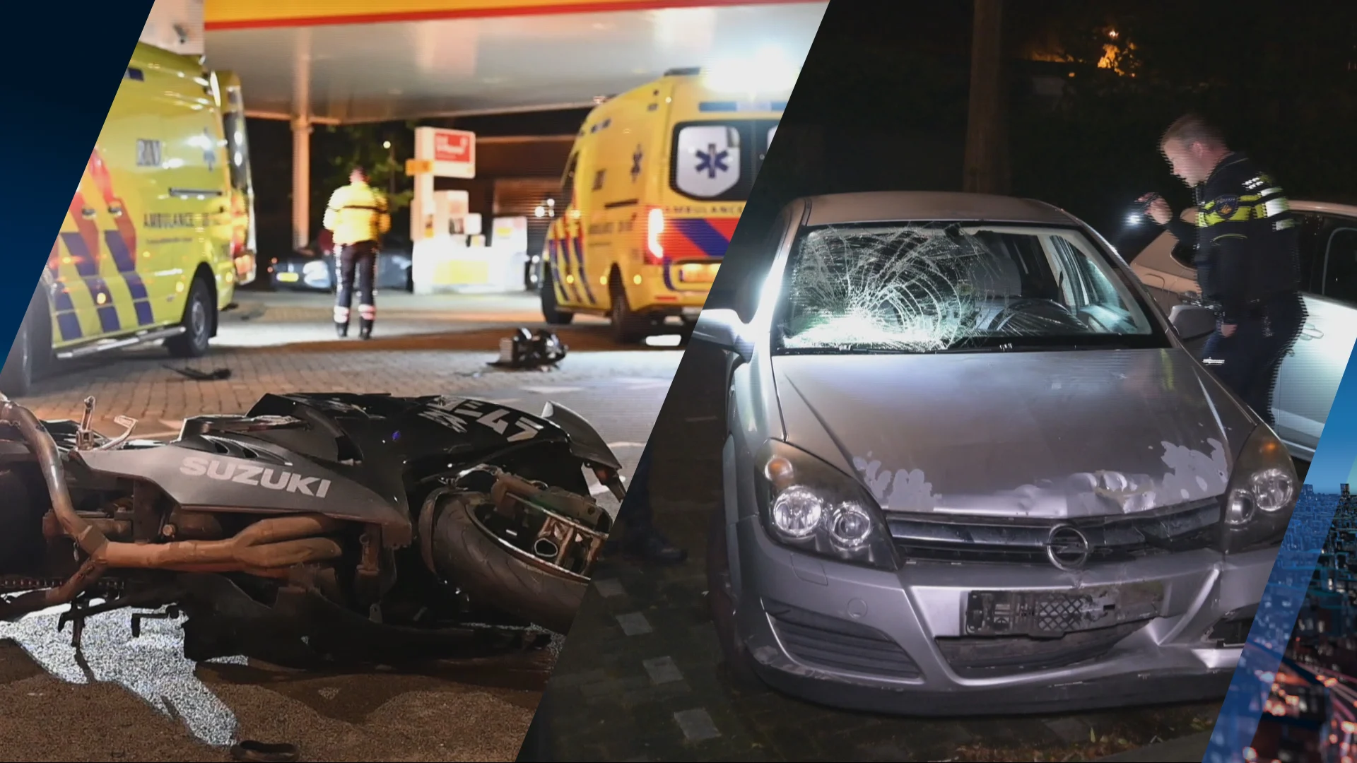 Twee gewonden nadat automobilist 'opzettelijk' motor aanrijdt in Tilburg