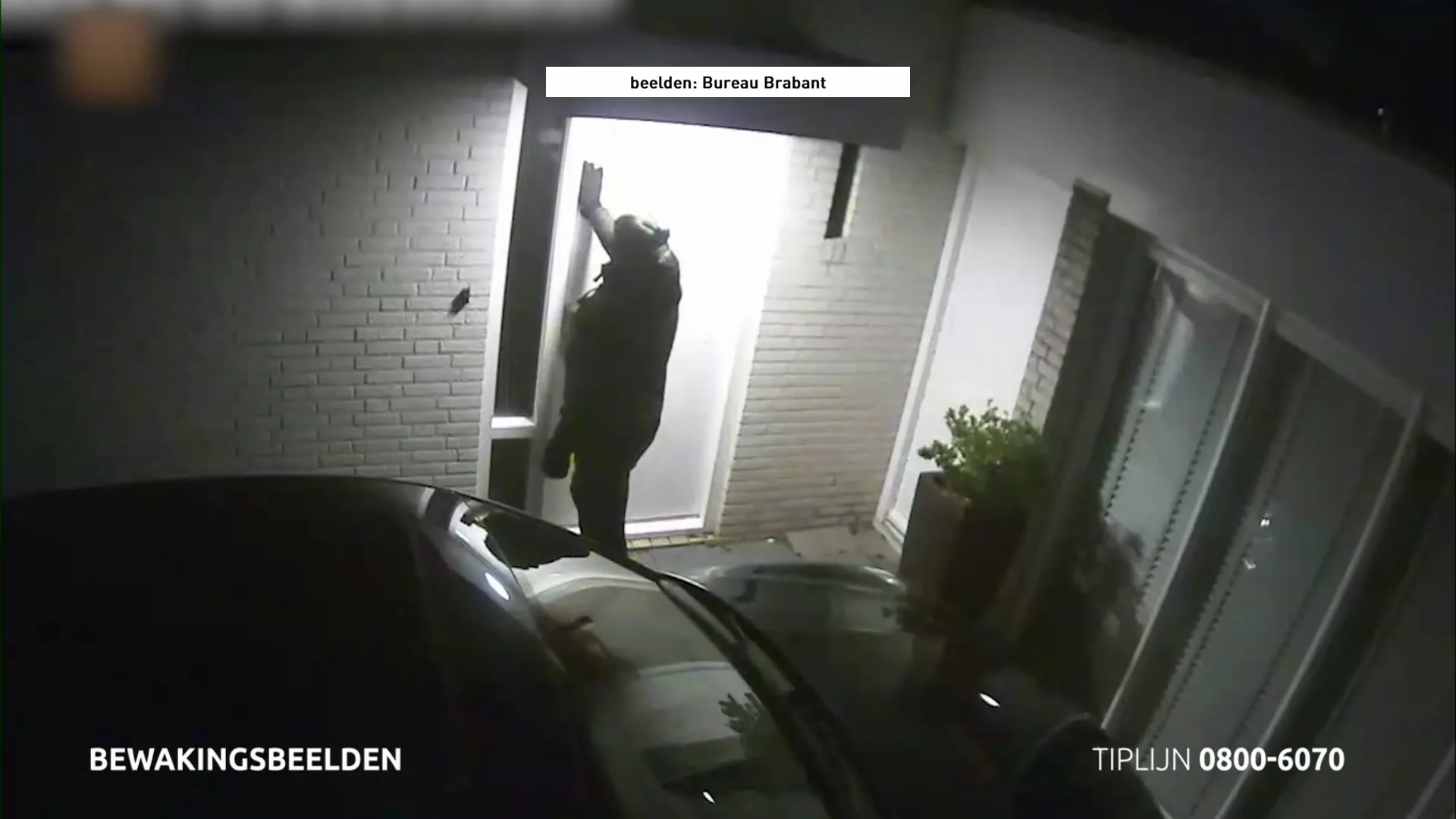 Inbreker probeert camerabeelden van zichzelf te vernietigen, politie duikt ze toch op