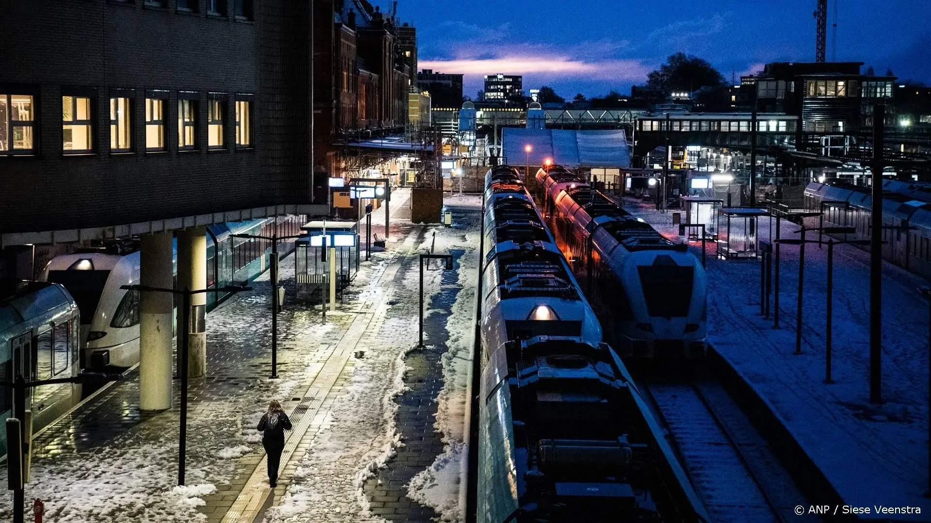 Maandag toch treinen tussen Assen en Groningen Europapark