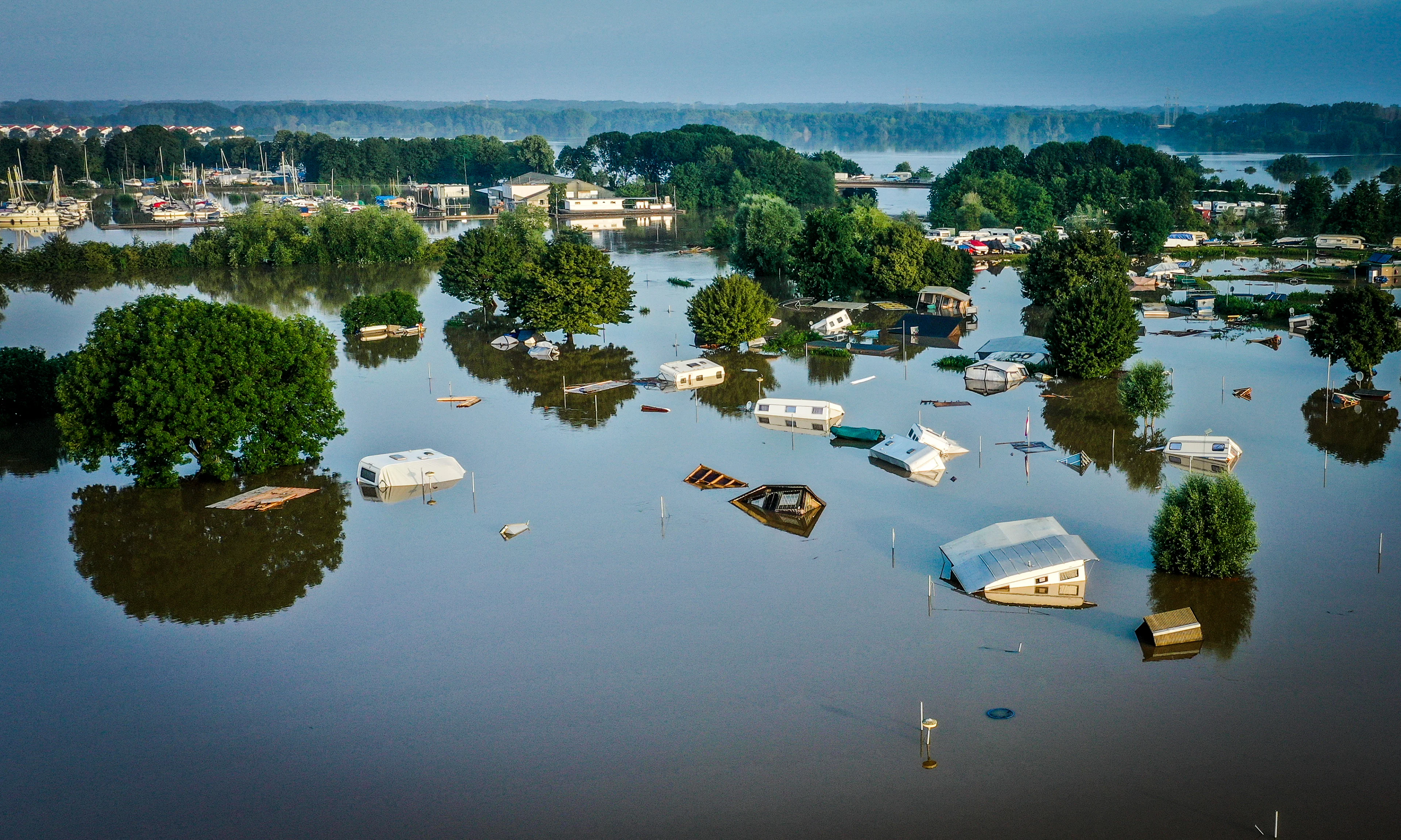 Staatsbosbeheer roept na overstromingen westelijk Rivierengebied hulp in van vrijwilligers bij opruimen rommel