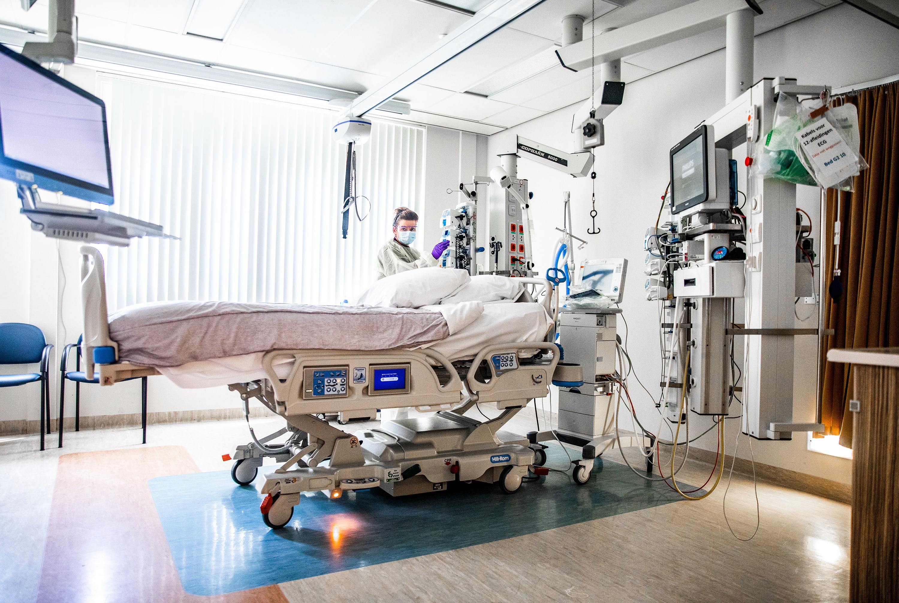 Daling coronapatiënten op IC's zet door: 'bezetting nu op het normale niveau'