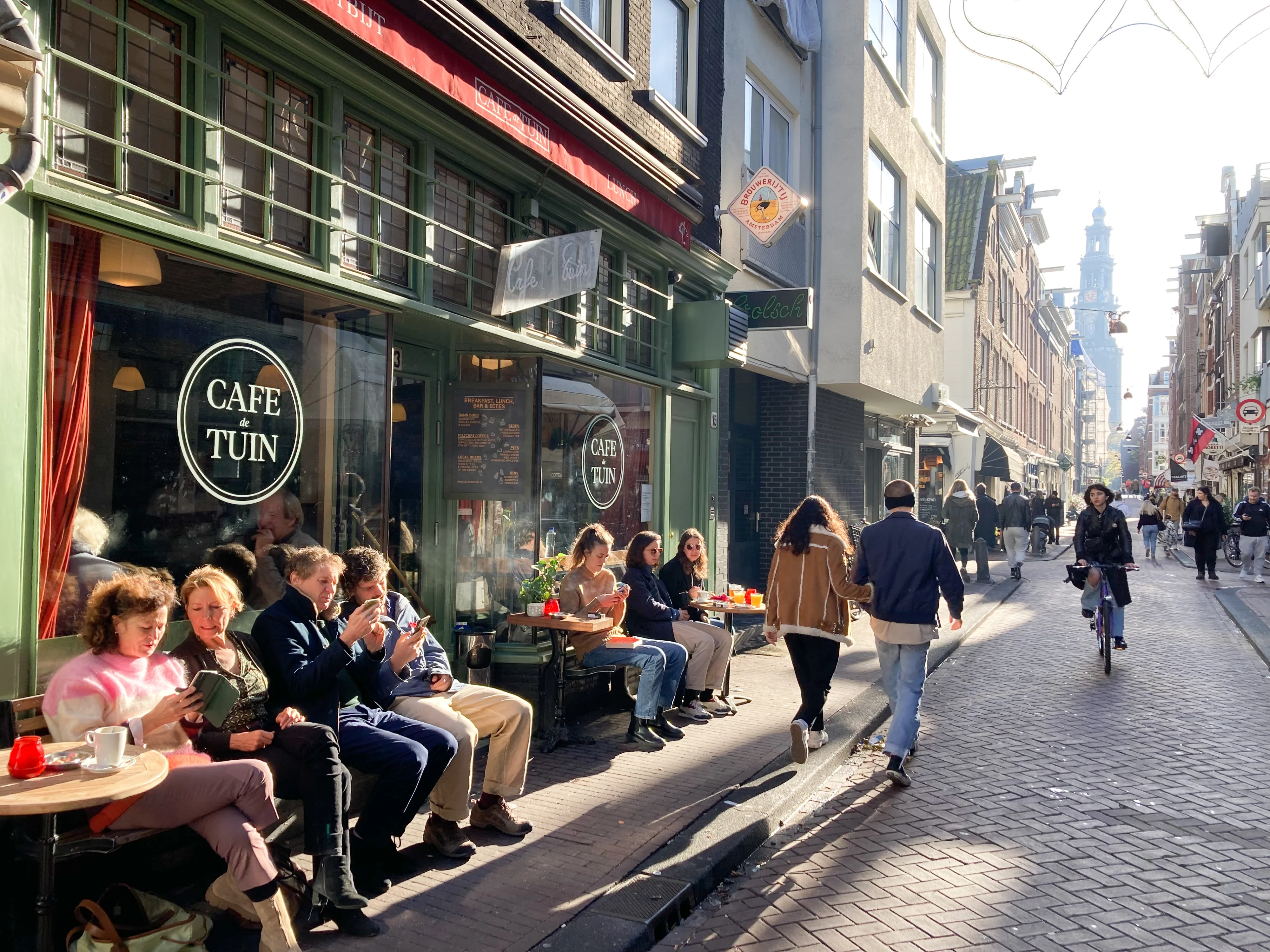 Komend weekend niet warm, maar wel heerlijk terrasweer!