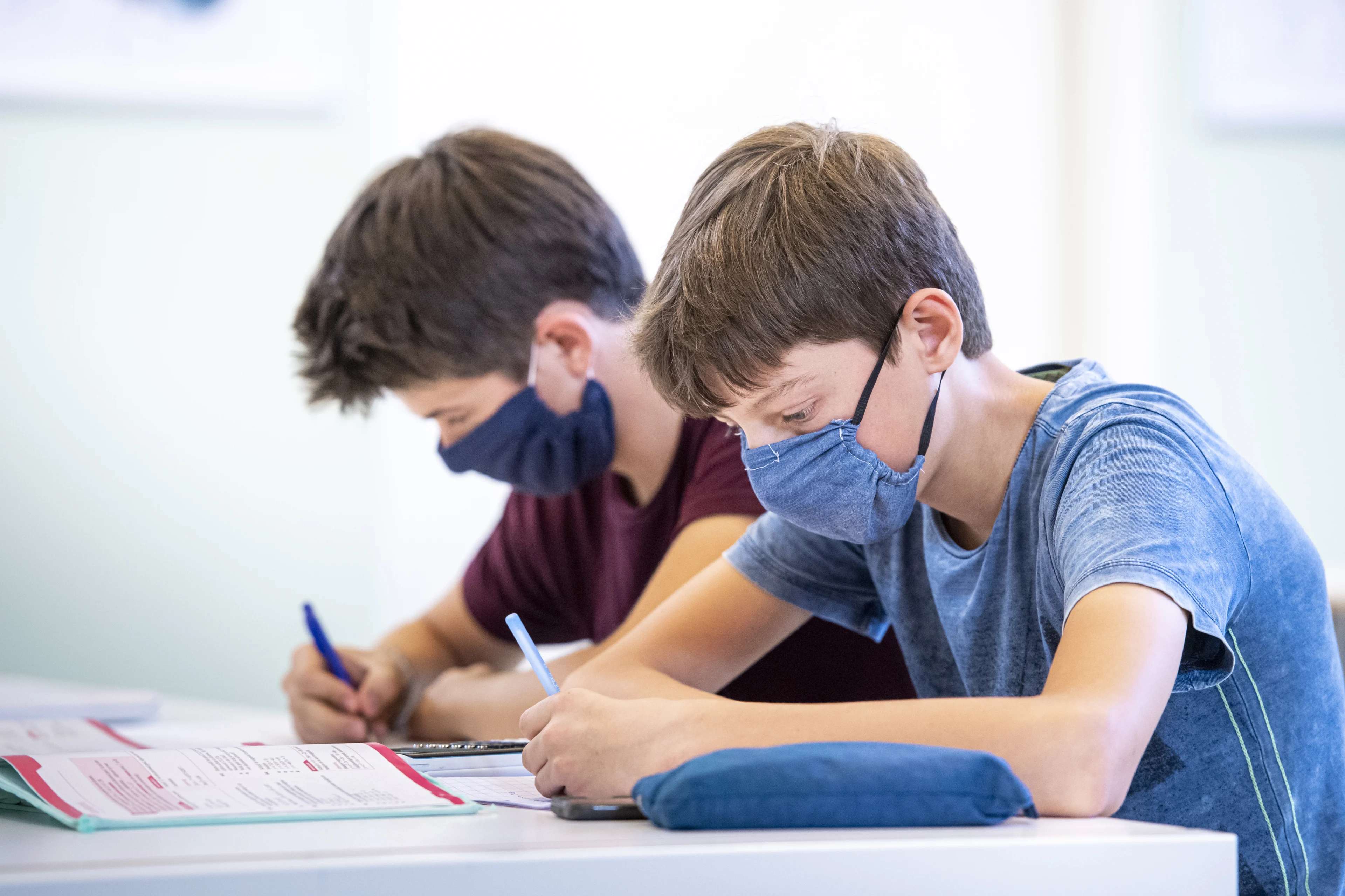 Ook scholen in het zuiden verplichten mondkapjes