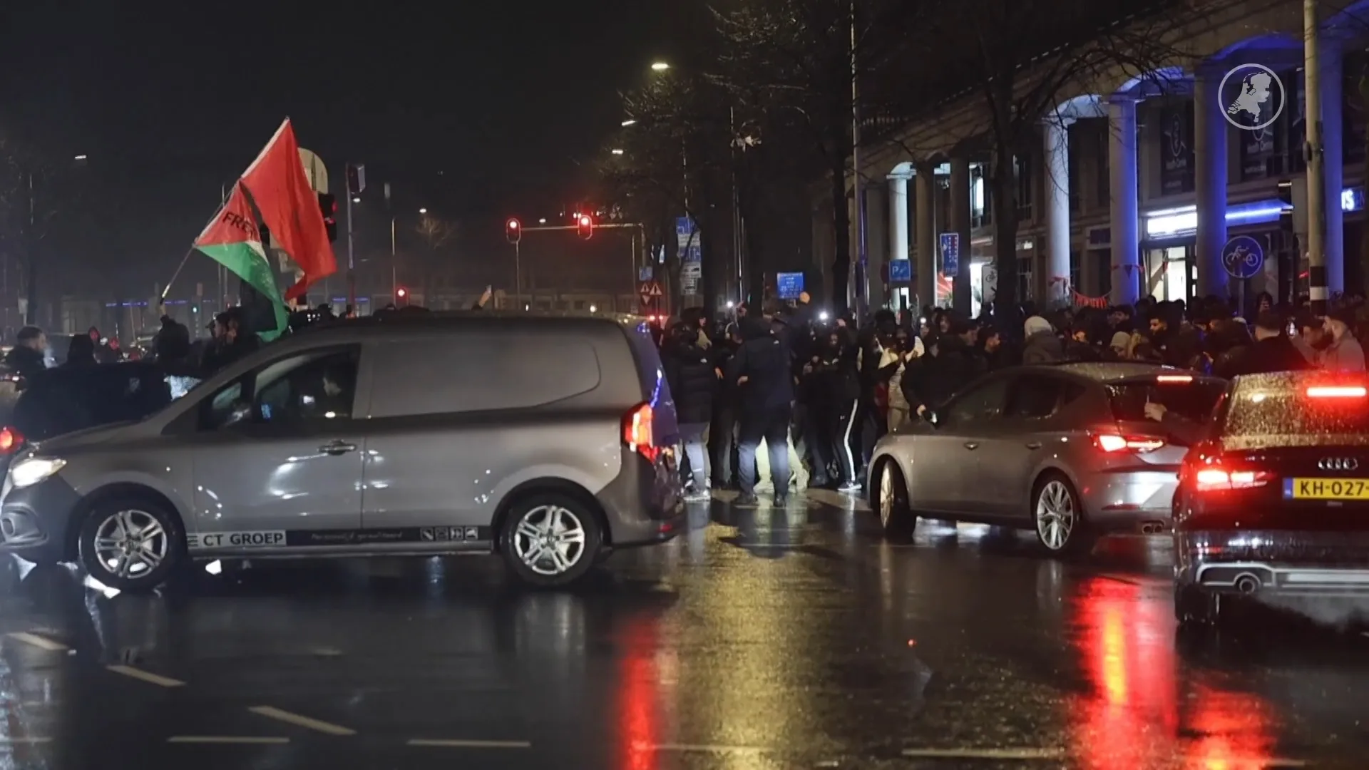 Feest na Marokkaanse zege, maar ook onrust in Den Haag