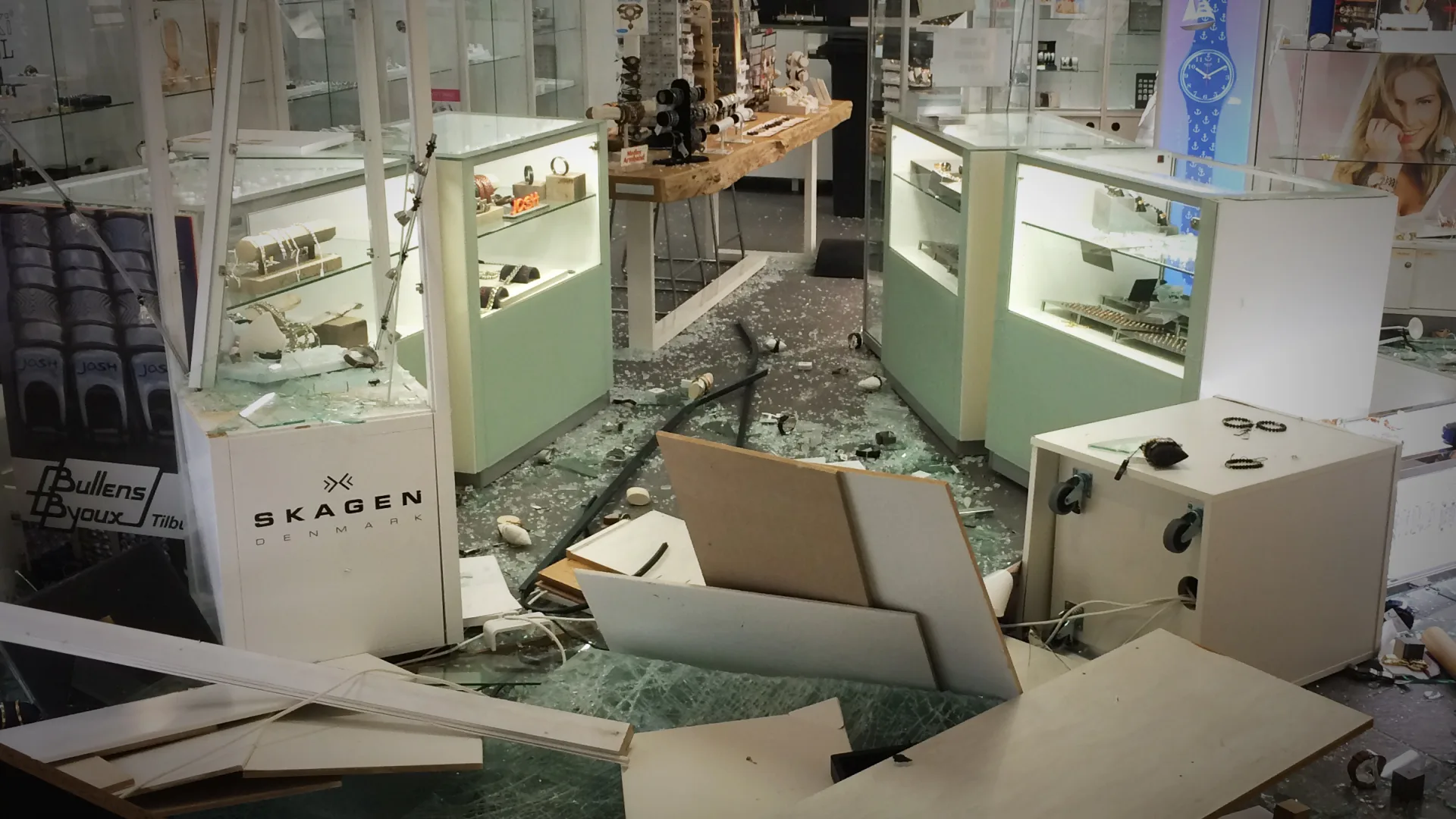 Stijging ramkraken en overvallen op juweliers: Artjana werd overgoten met ammonia