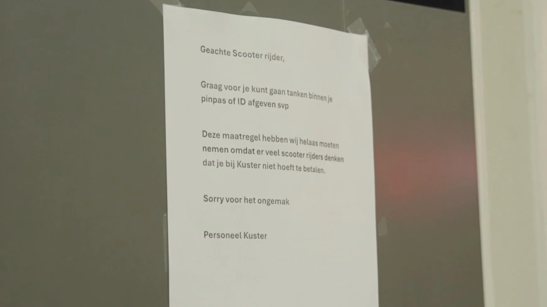 Tankstation is diefstal spuugzat en grijpt in: 'Voortaan eerst ID afgeven'