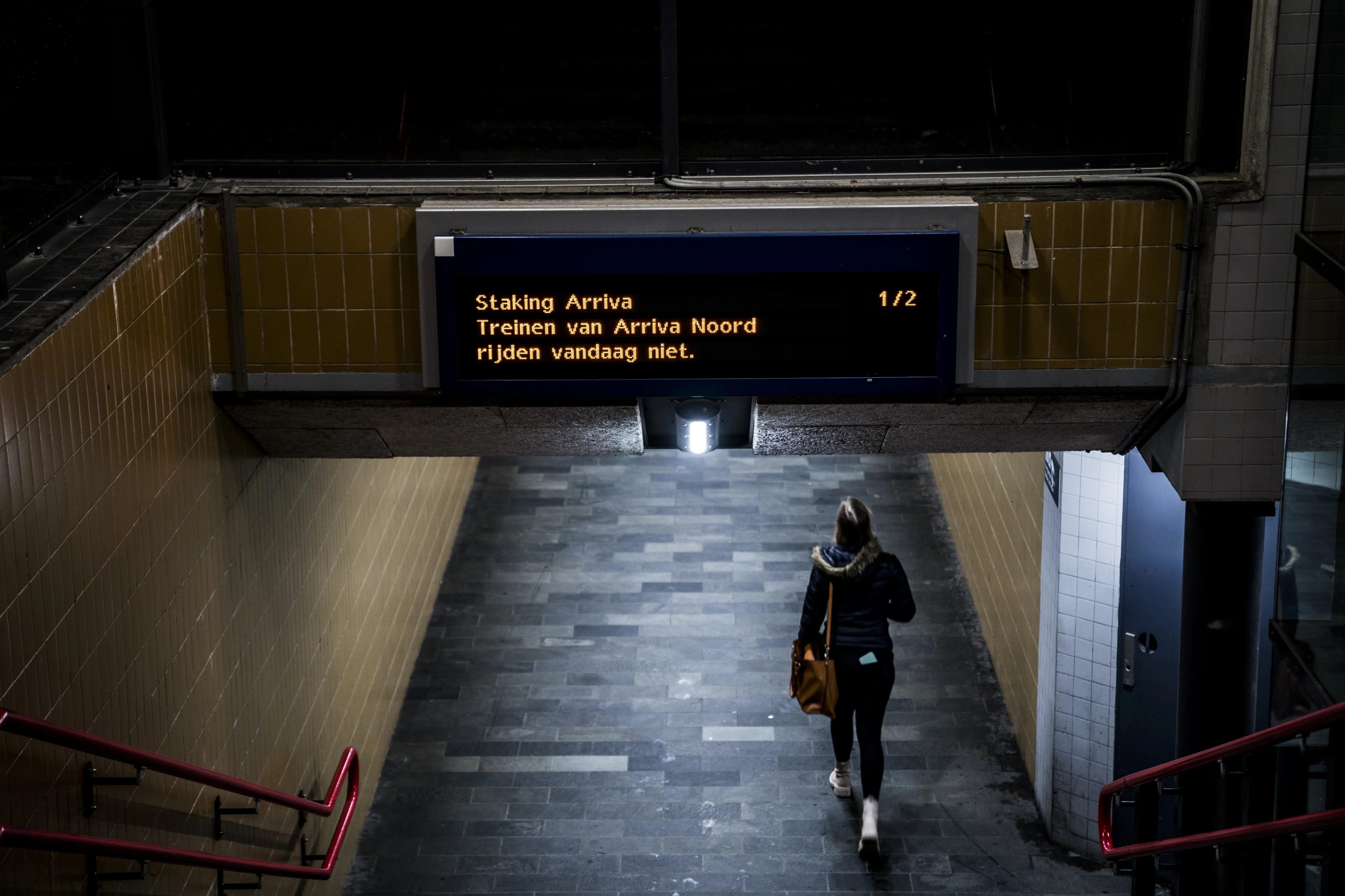 Check je reisplanner: door staking geen treinen in delen van het land