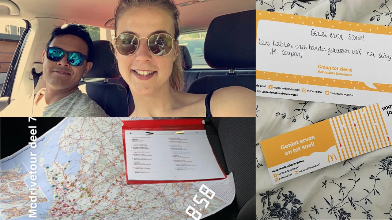 Sanie (23) bezocht alle 173 McDrives van Nederland: 'Big Mac komt er bij mij niet in'