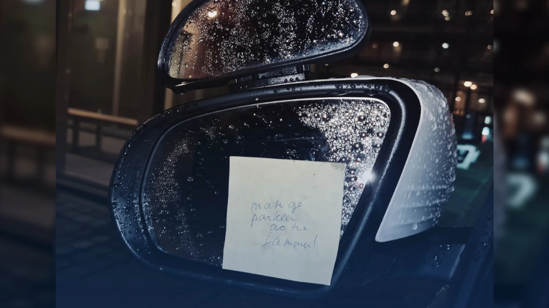 Agenten vinden briefje op dienstauto na reanimatie: 'Matig geparkeerd'