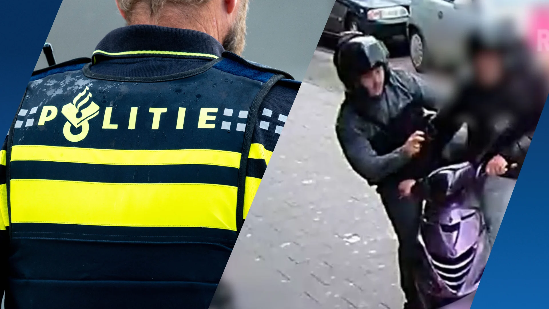 Man (76) tegen de grond geslagen na bijna-aanrijding op stoep in Rotterdam