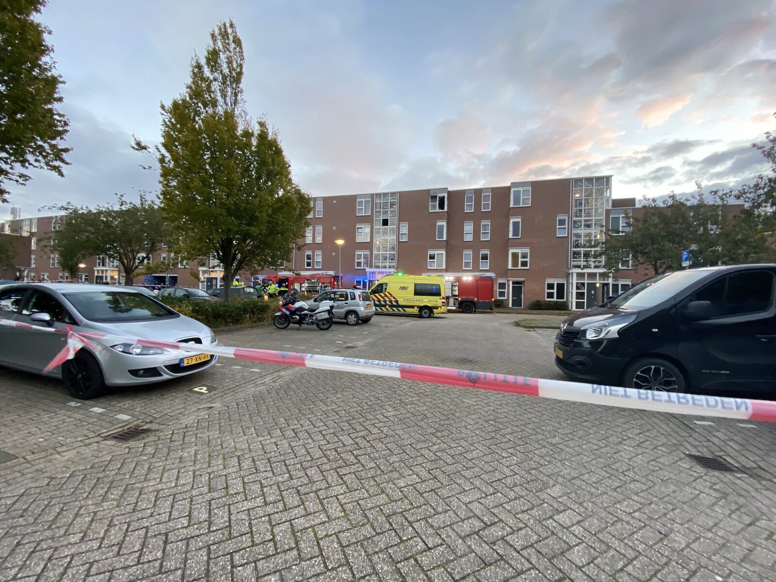 Explosie in flat Almere: 'Ik moest plotseling rennen voor mijn leven'