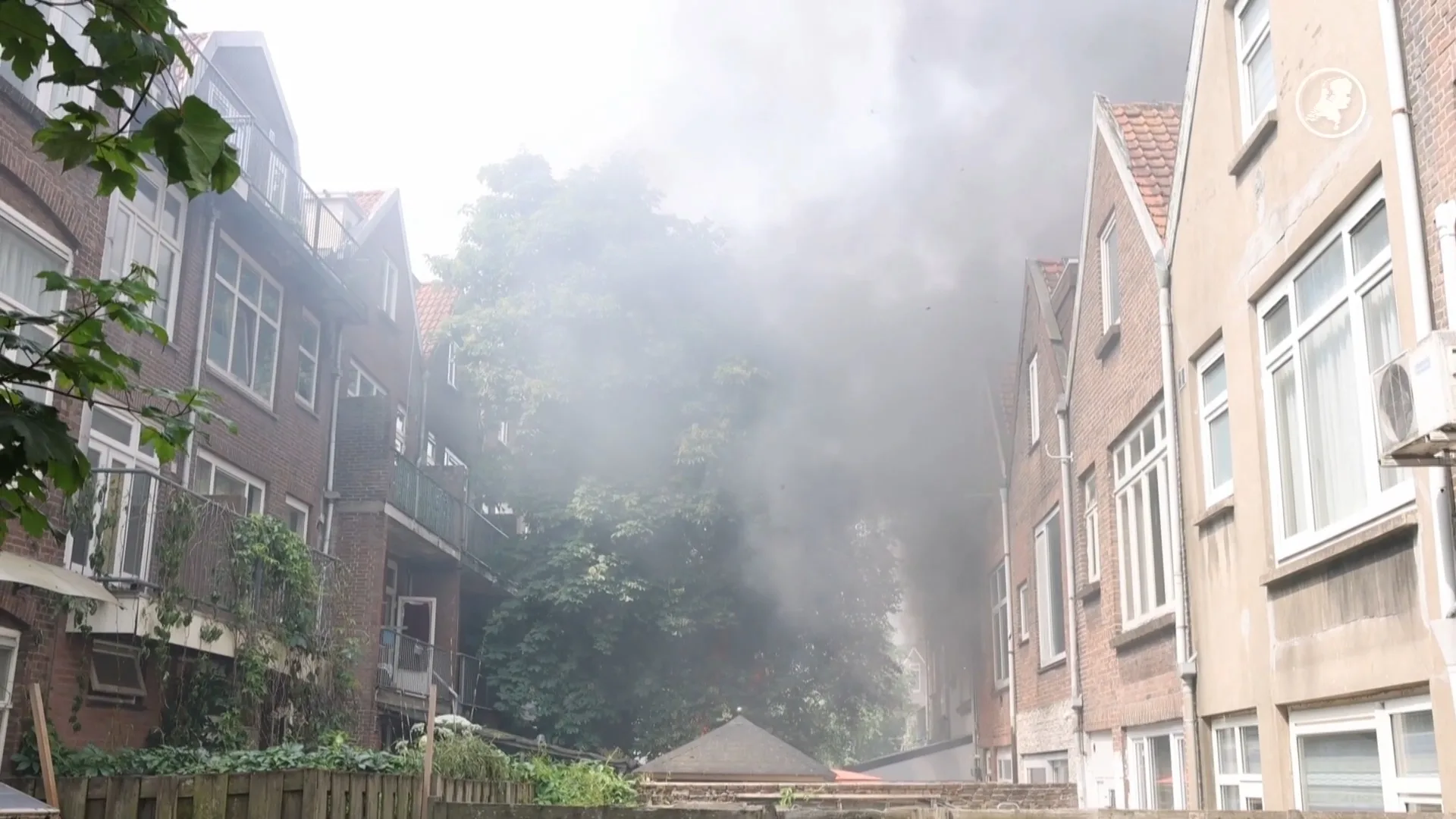 Flinke woning brand uitgebroken in Rotterdamse woning