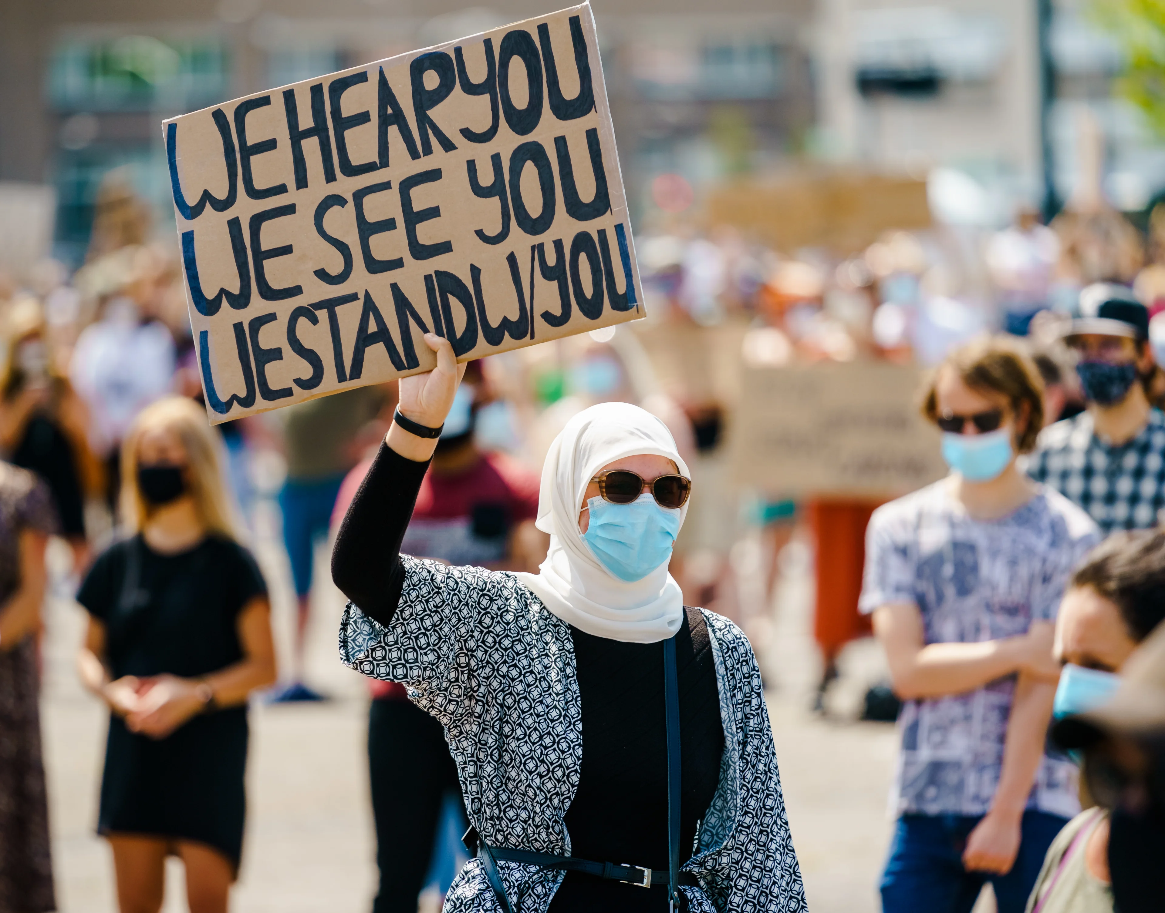 1600 mensen bij demonstraties tegen racisme in Brabant