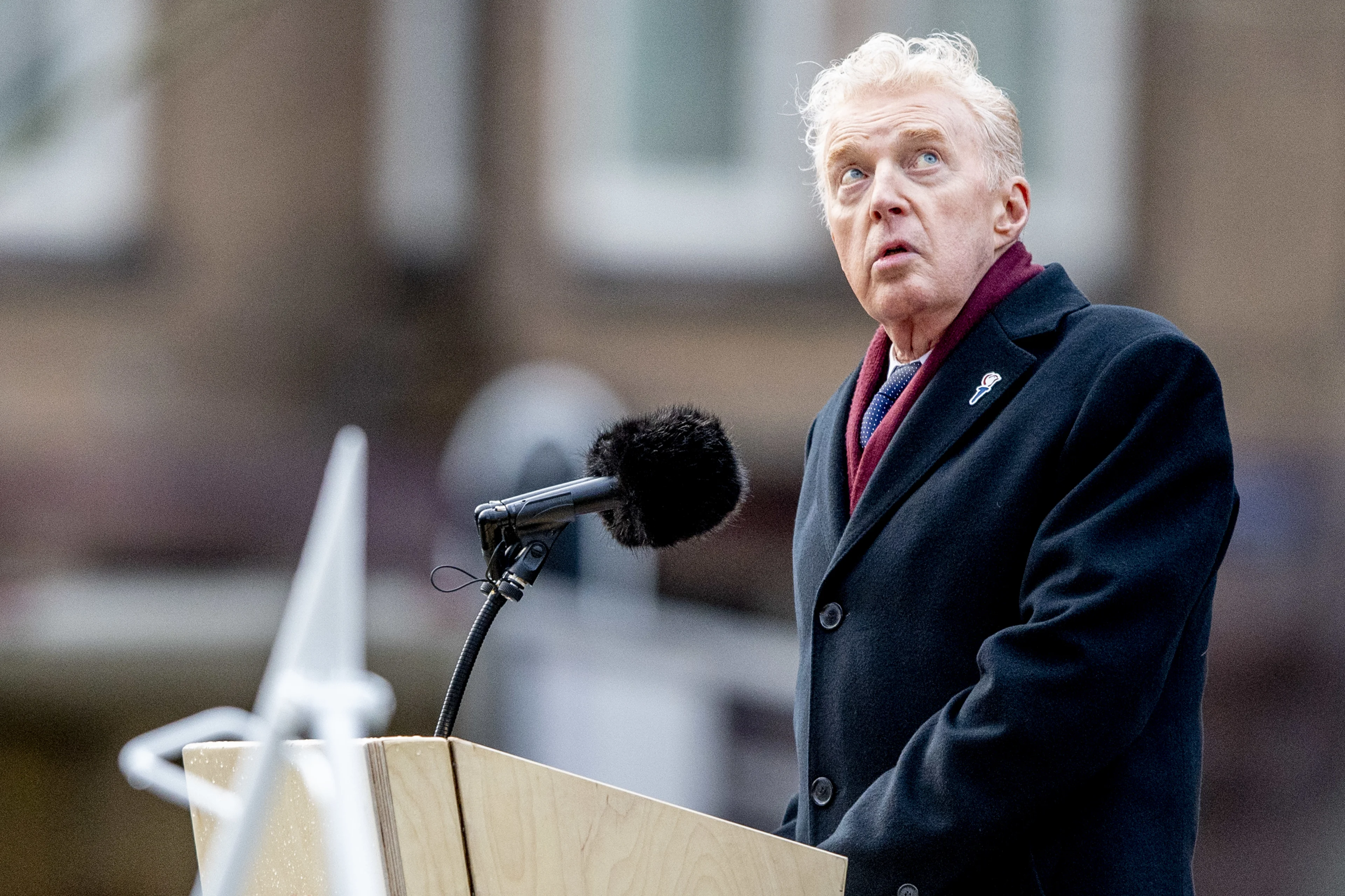 André van Duin maakt indruk met toespraak: vrijheid is niet vanzelfsprekend