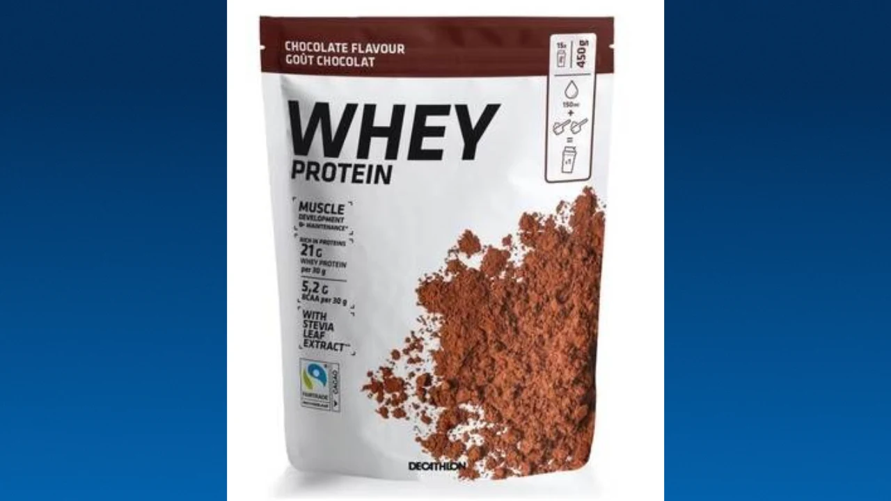 Decathlon roept per direct eiwitpoeder terug wegens mogelijk gevaar