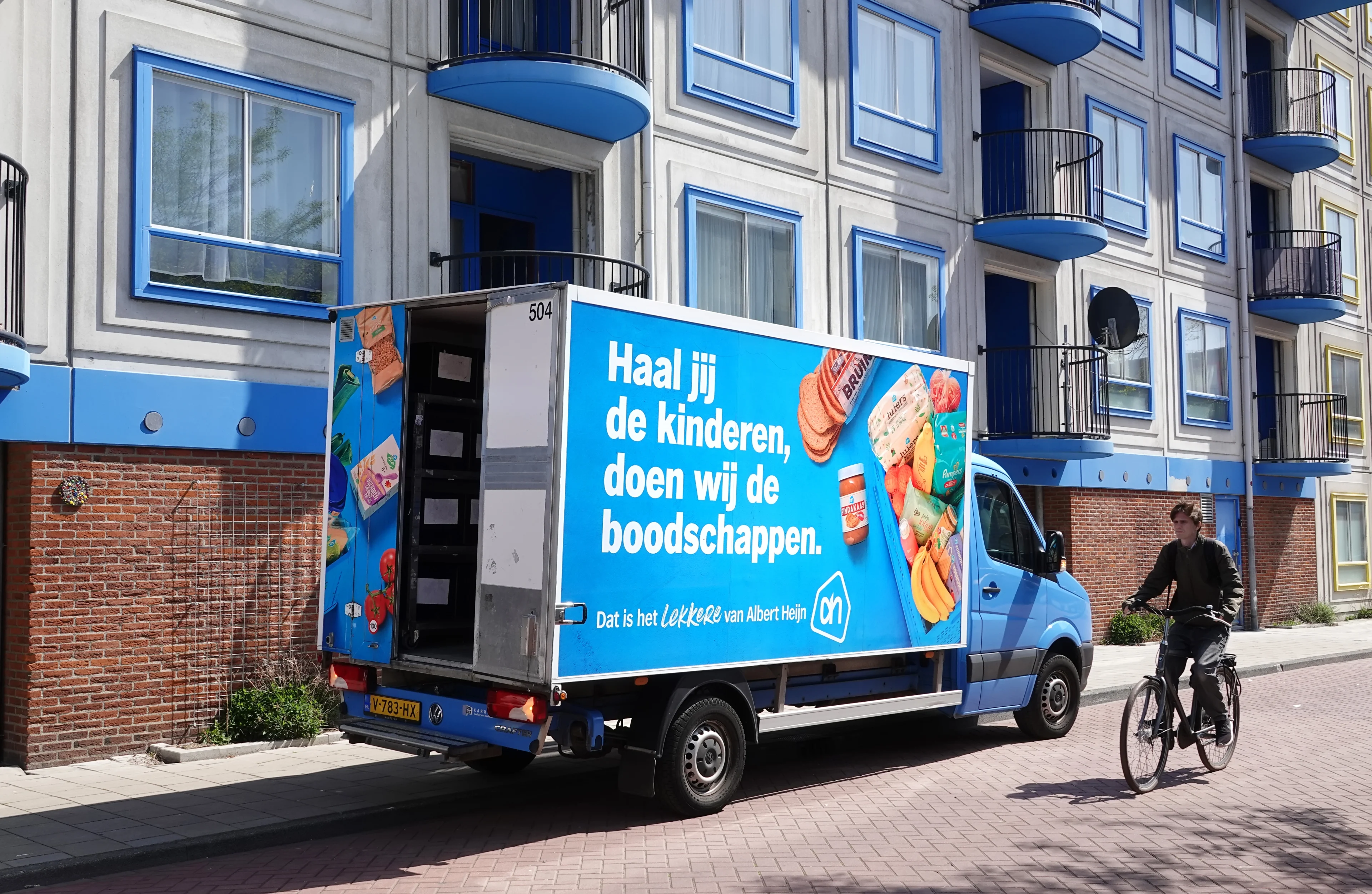 Albert Heijn bezorgt geen boodschappen vanwege hitte: 'Komen jullie nu pas mee?'