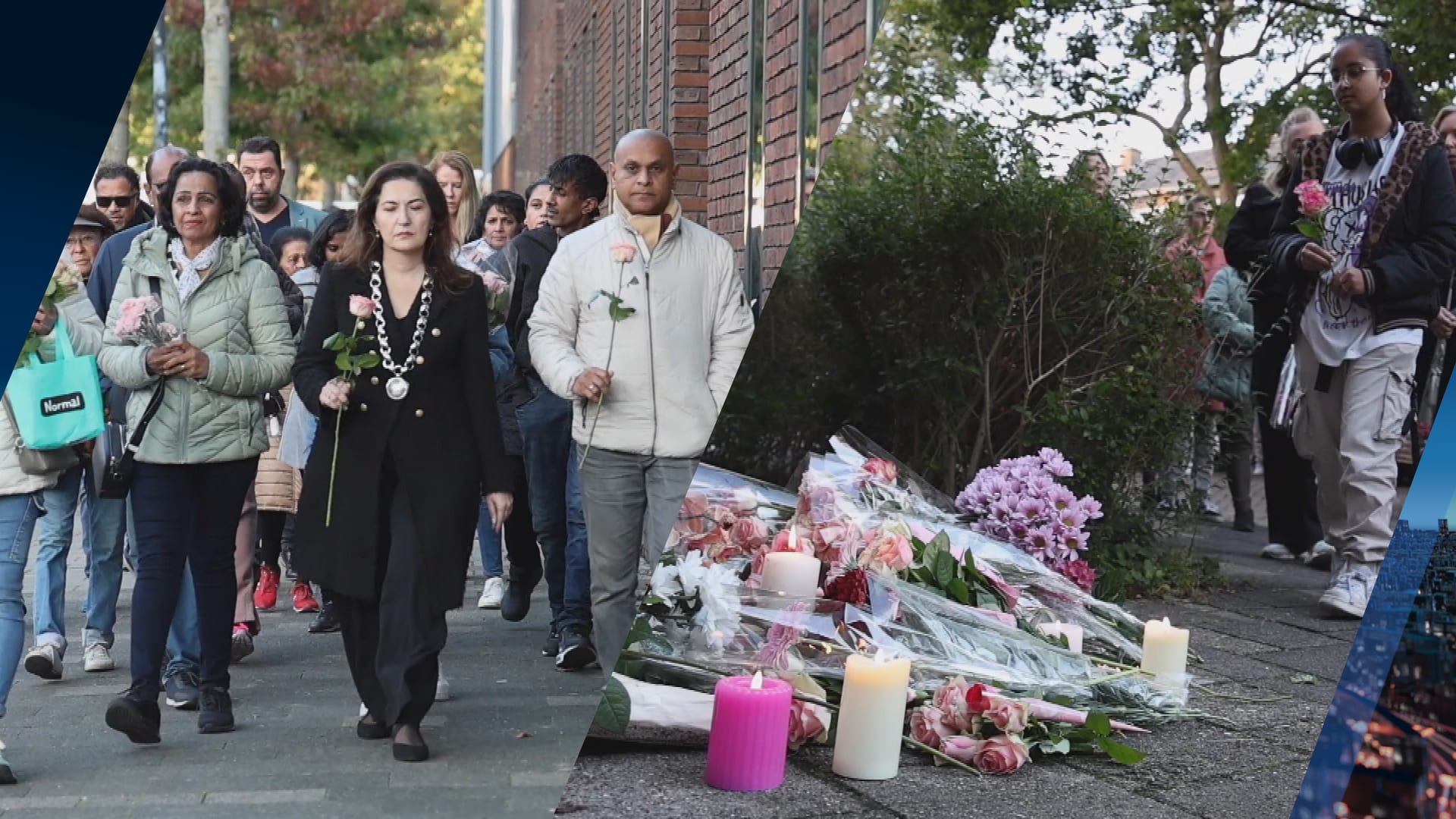 Indrukwekkende stille tocht voor doodgeschoten Paro: 'Ze had alles over voor zoon'