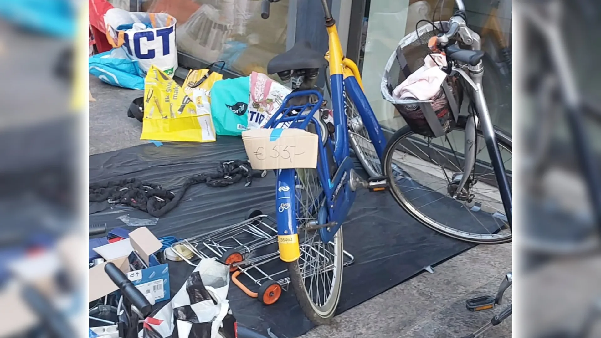 NS-medewerkers vinden gehuurde OV-fiets te koop op vrijmarkt
