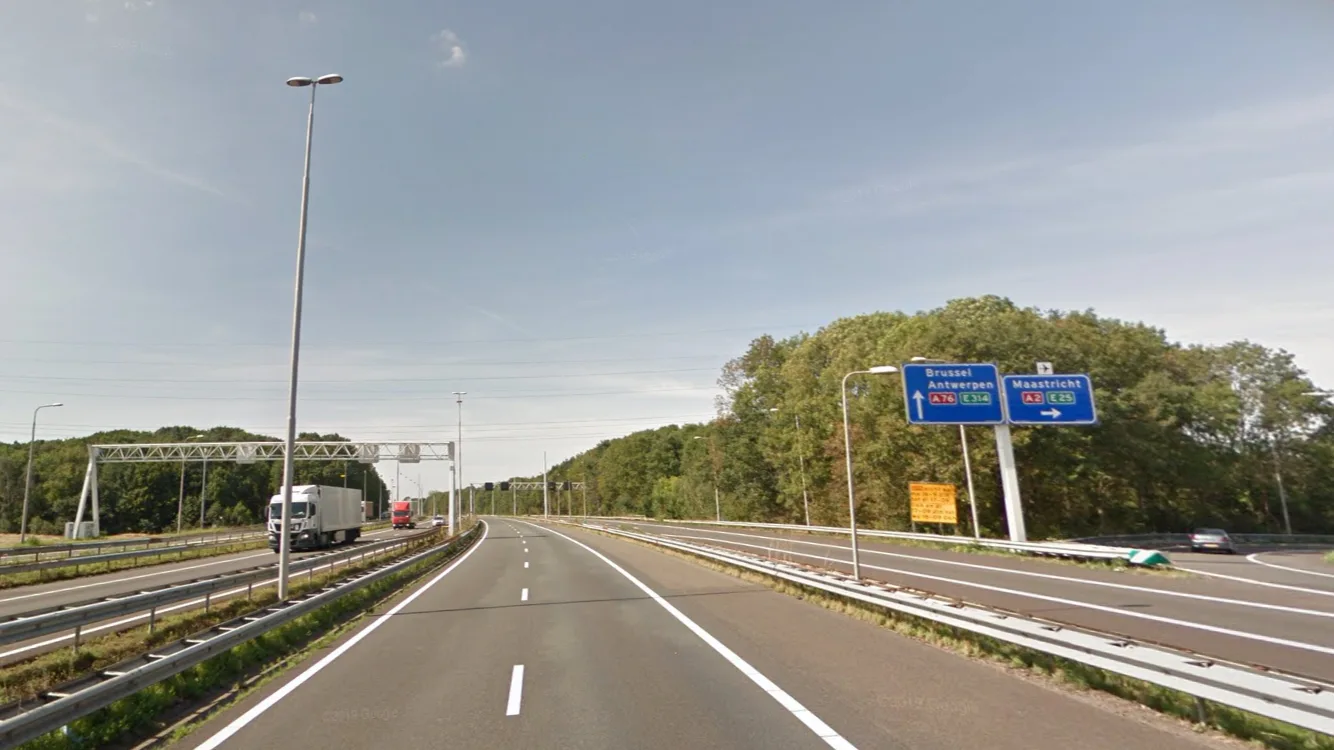 Snelweg bij Limburgse Geleen afgesloten voor zoektocht Belgische militair