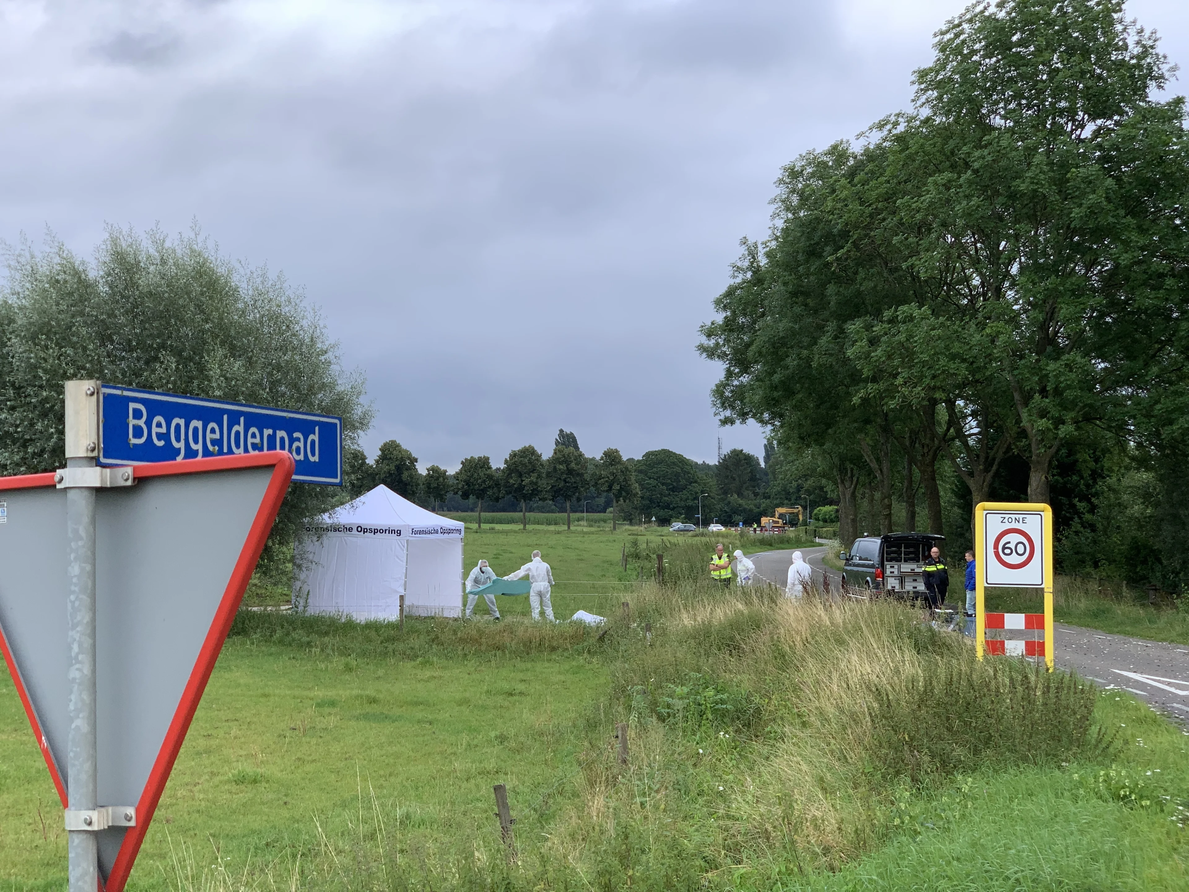 Dode man gevonden in Breedenbroek, politie houdt rekening met misdrijf