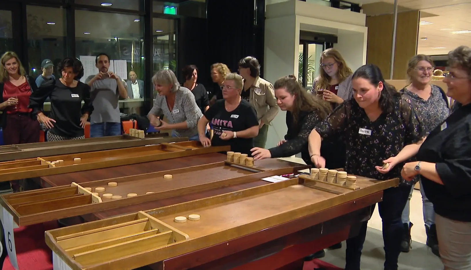 Van geintje tot heus toernooi: wie mag zich sjoelkampioen der Anita's noemen?