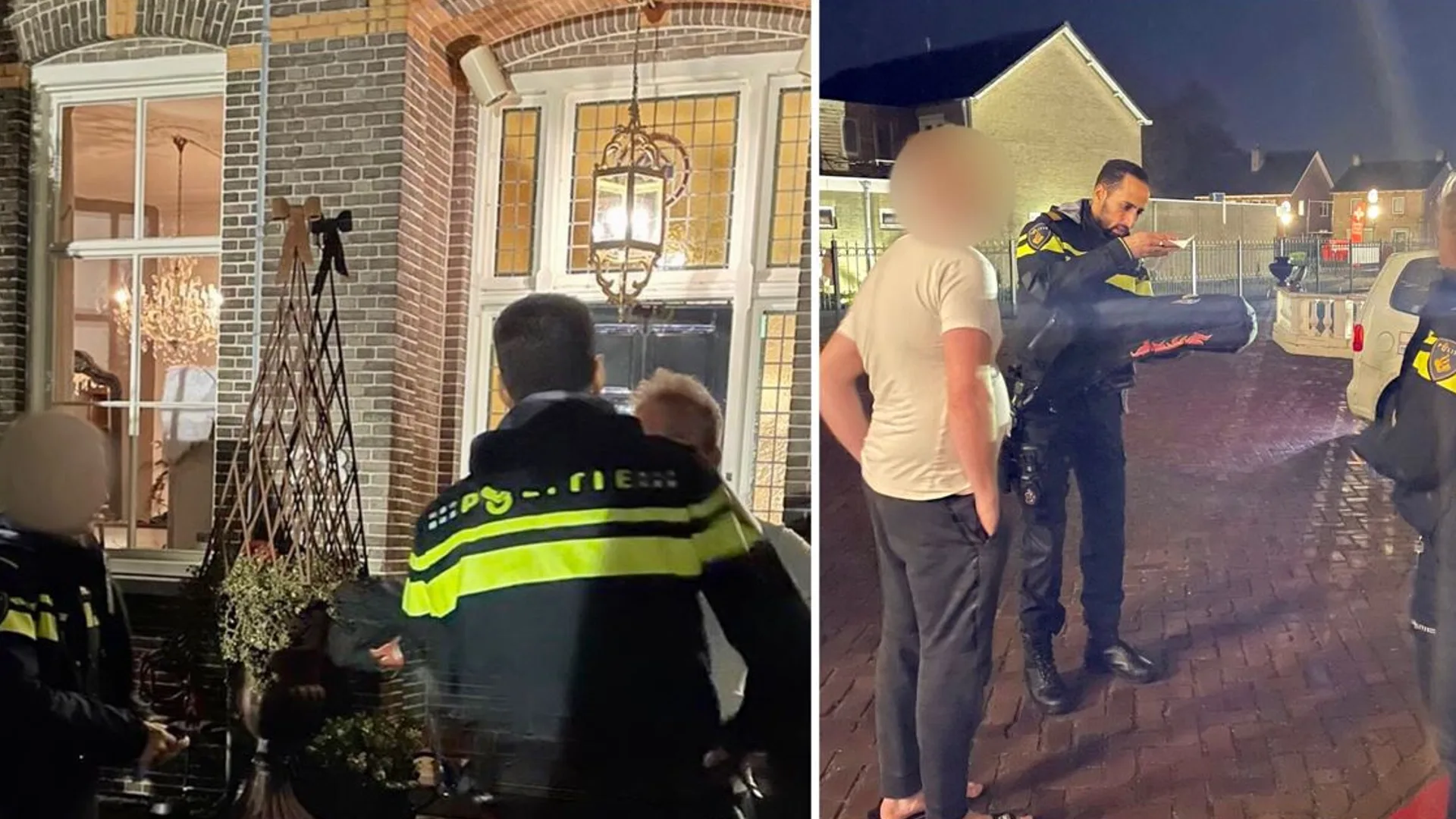 Politie bezorgt pizza nadat koerier tegen boom botst: 'Milkshake was niet veel meer van over'