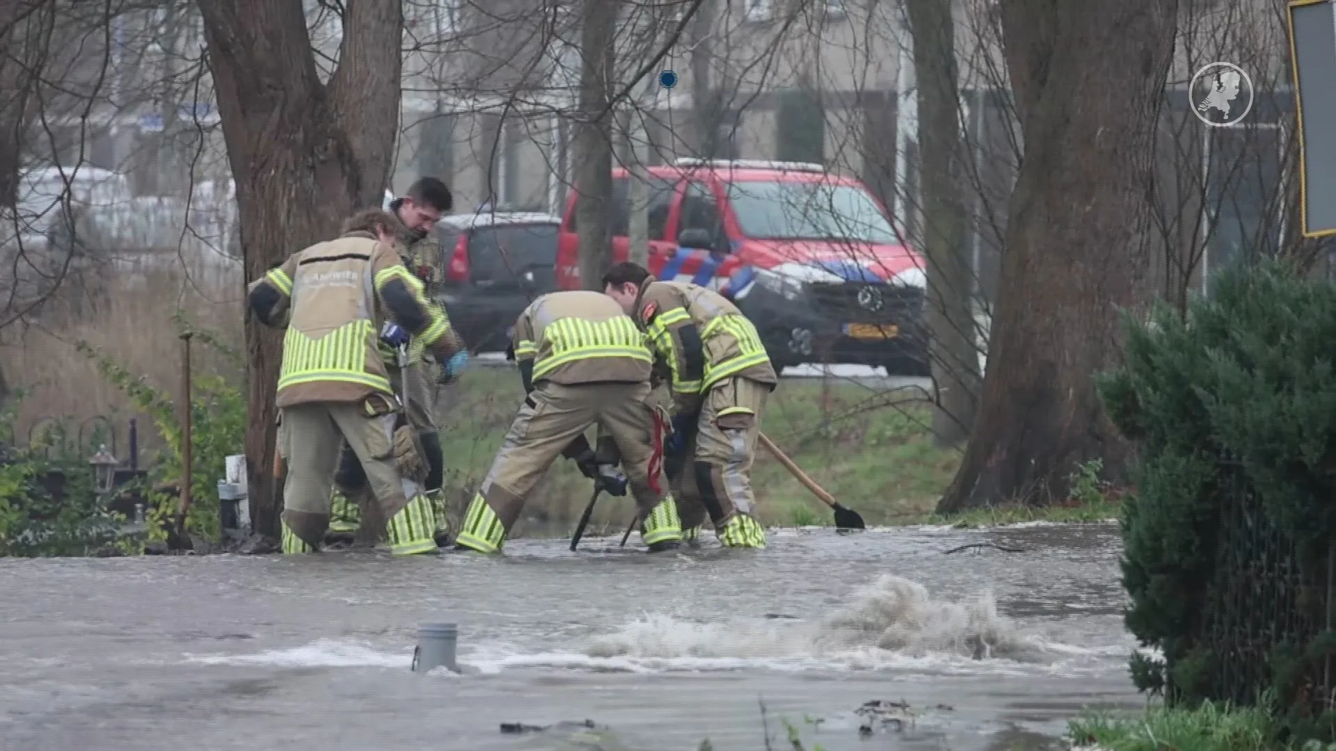 Natte voeten bij bewoners Zaandam: 'Stond helemaal blank'