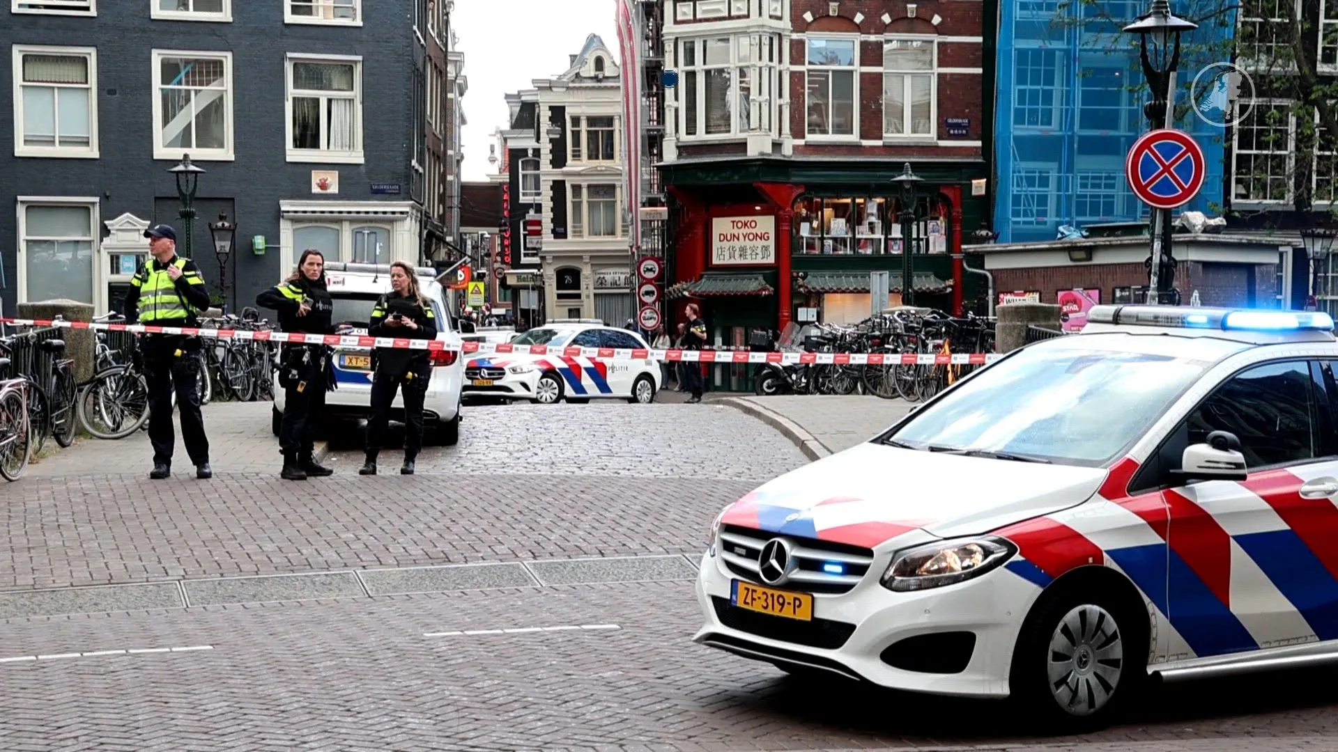 Schietpartij in midden in centrum Amsterdam