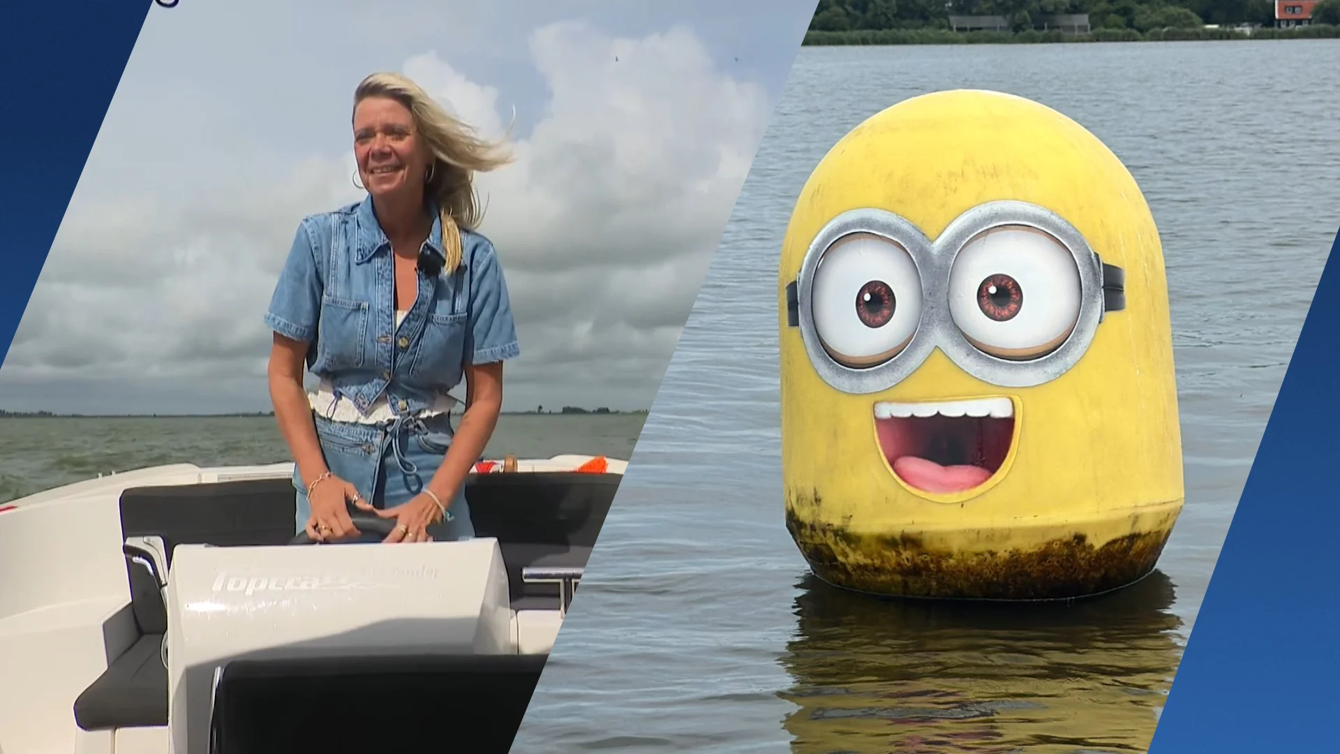 Hilarische stunt in Uitgeest: vriendinnen toveren boeien om tot Minions