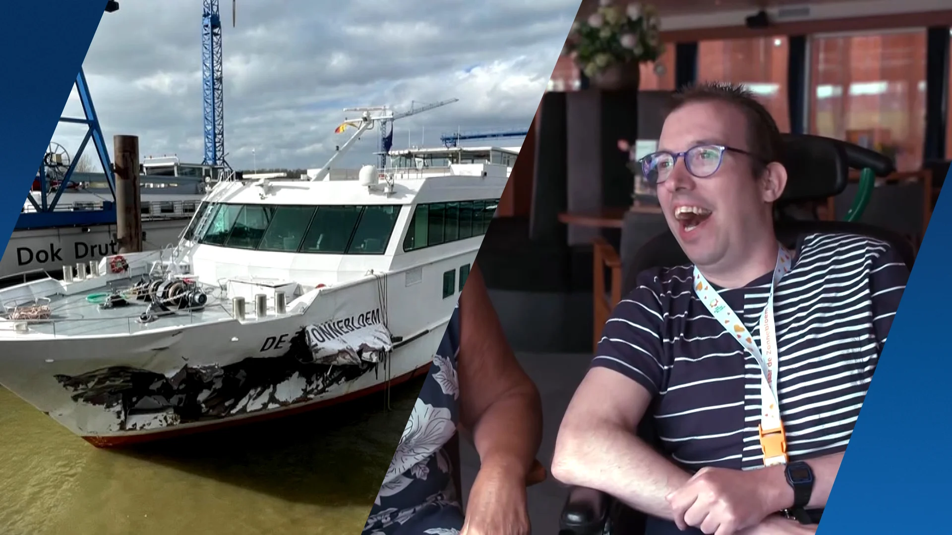 Cruiseschip De Zonnebloem maanden in reparatie na aanvaring, maar nu vaart ie weer