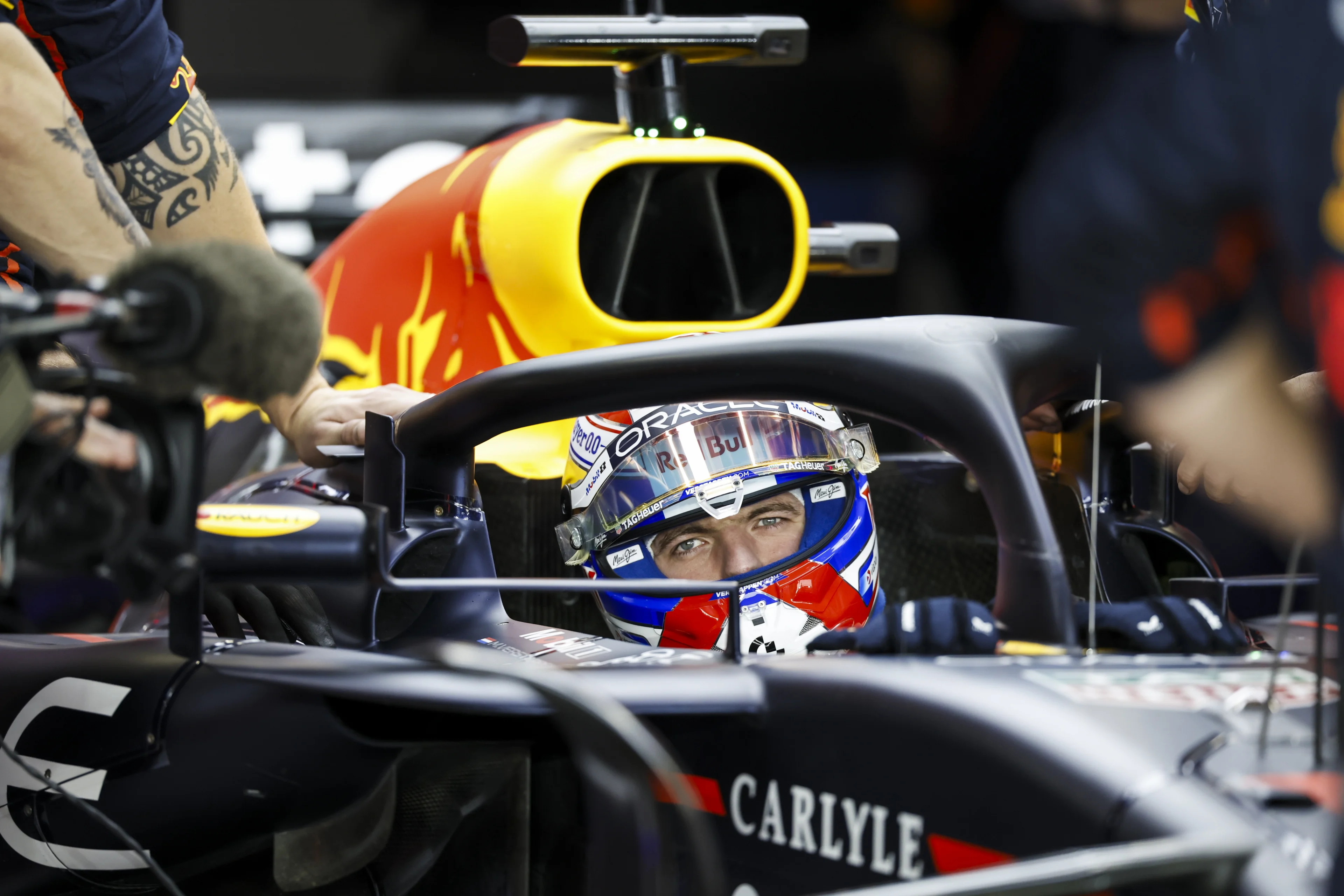 Max Verstappen eindigt als vierde in sprintrace GP van Qatar