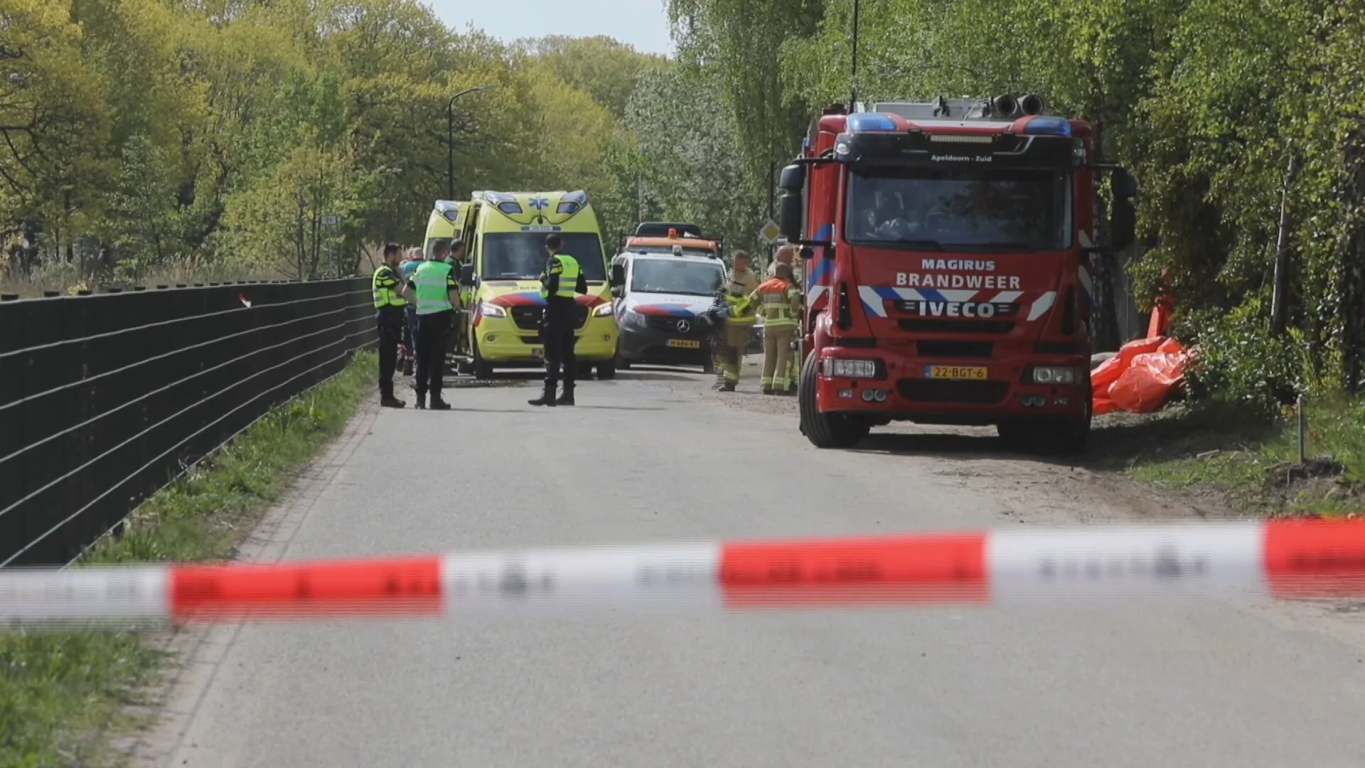 Zwaargewonden door brand in transformatorhuisje Apeldoorn, mogelijk koperdiefstal