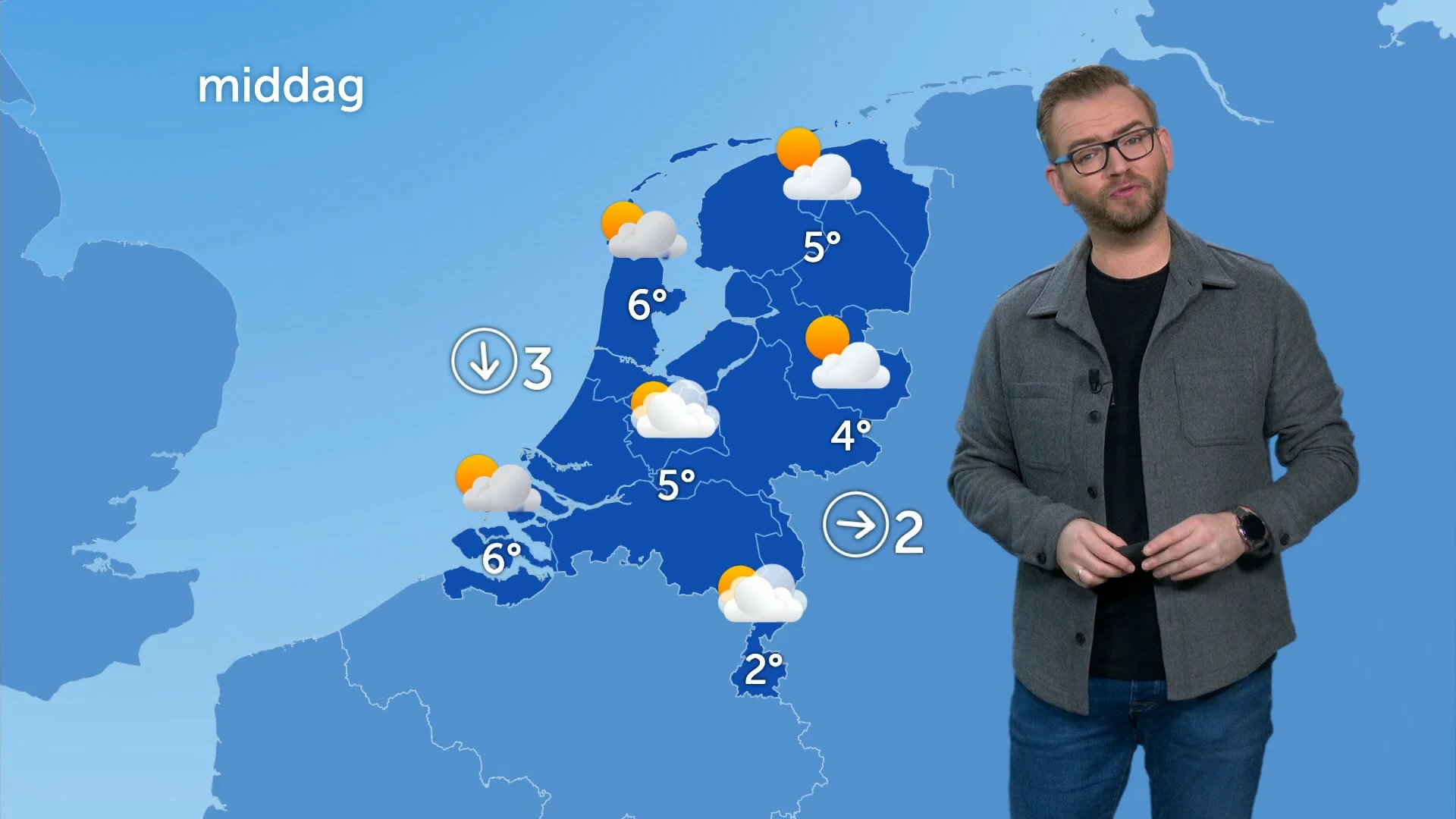 Zon breekt door na koude start: dit is het weer vandaag