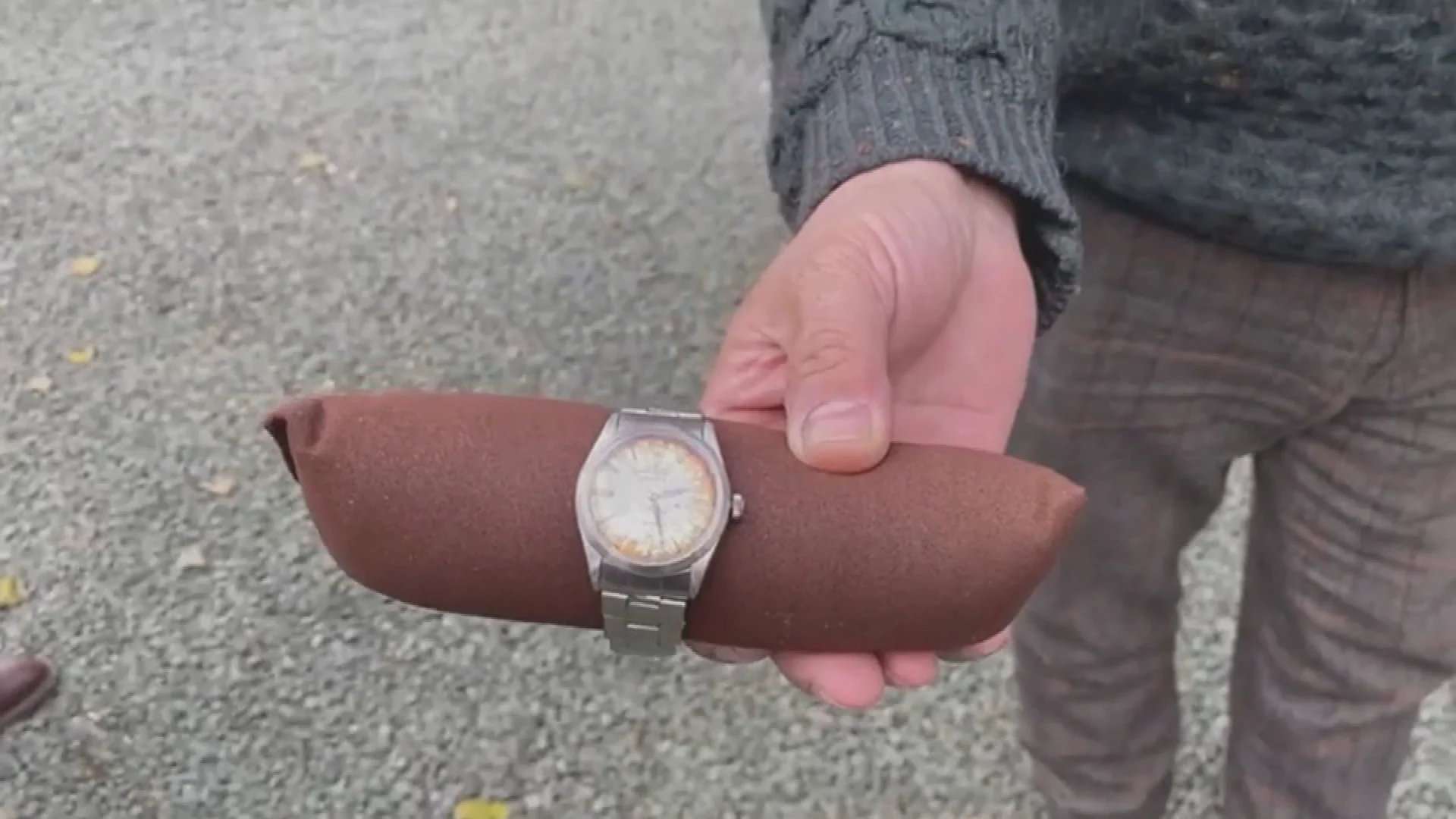 Rolex overleeft darmkanaal koe en is na 50 jaar terug bij eigenaar James (95)