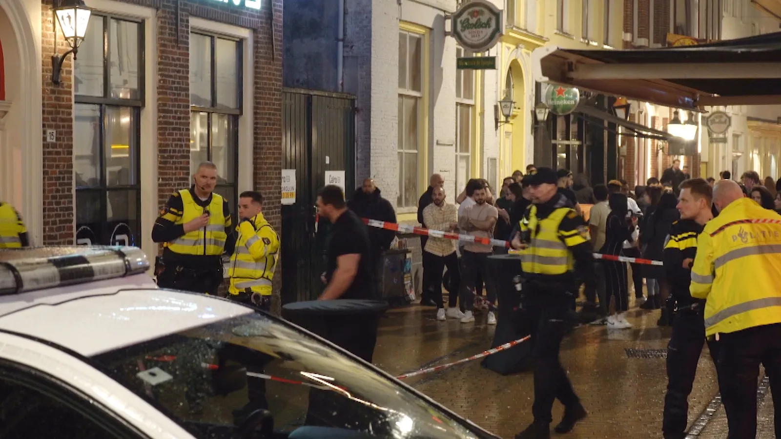 Schot gelost in drukke kroeg in Groningen, politie naarstig op zoek naar verdachte