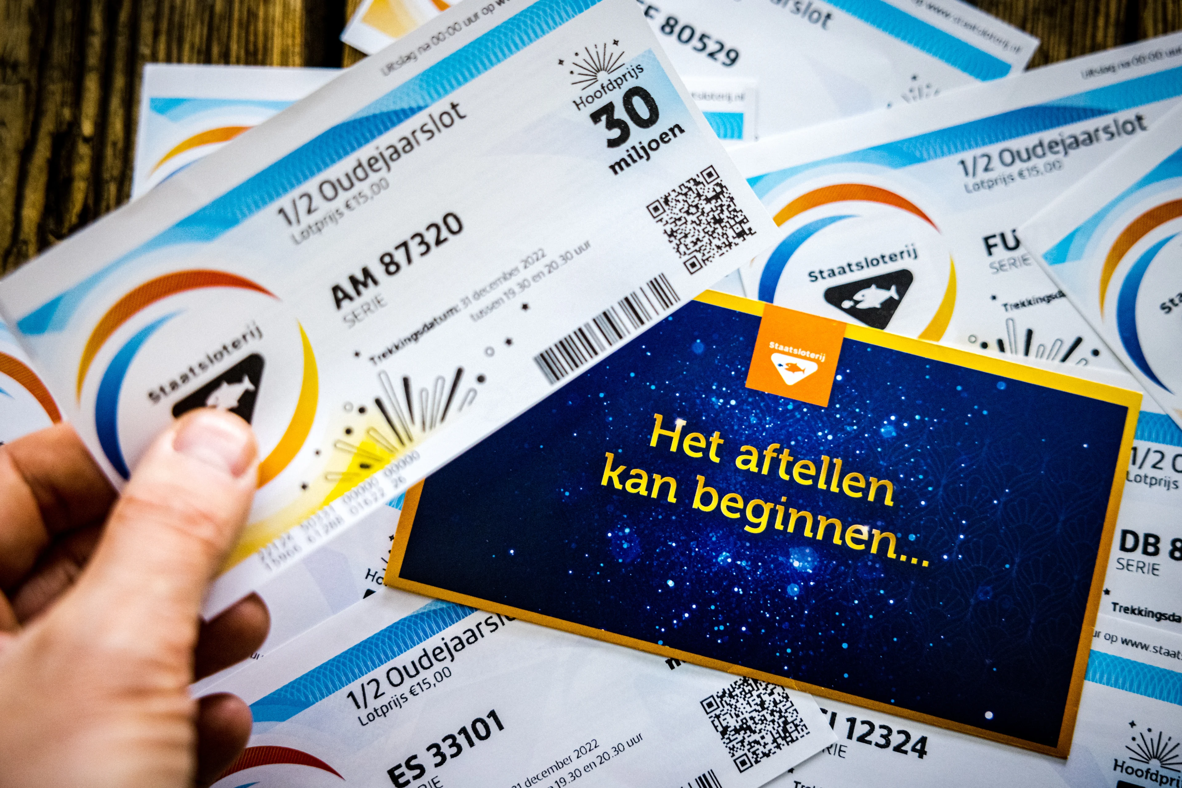 Recordaantal van bijna 8 miljoen oudejaarsloten verkocht