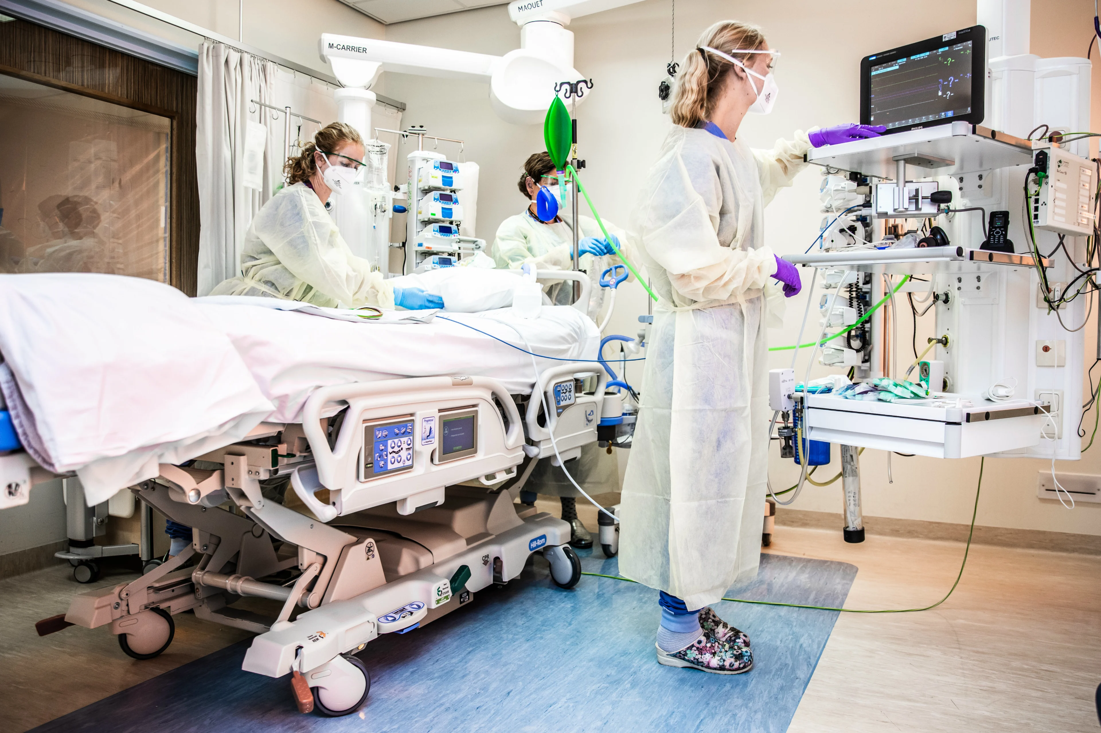 'Opschaling ic's bij tweede coronagolf in gevaar door personeelstekort'