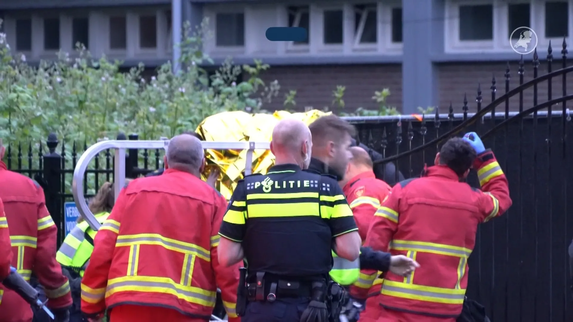 Man gespietst op hekwerk in Groningen