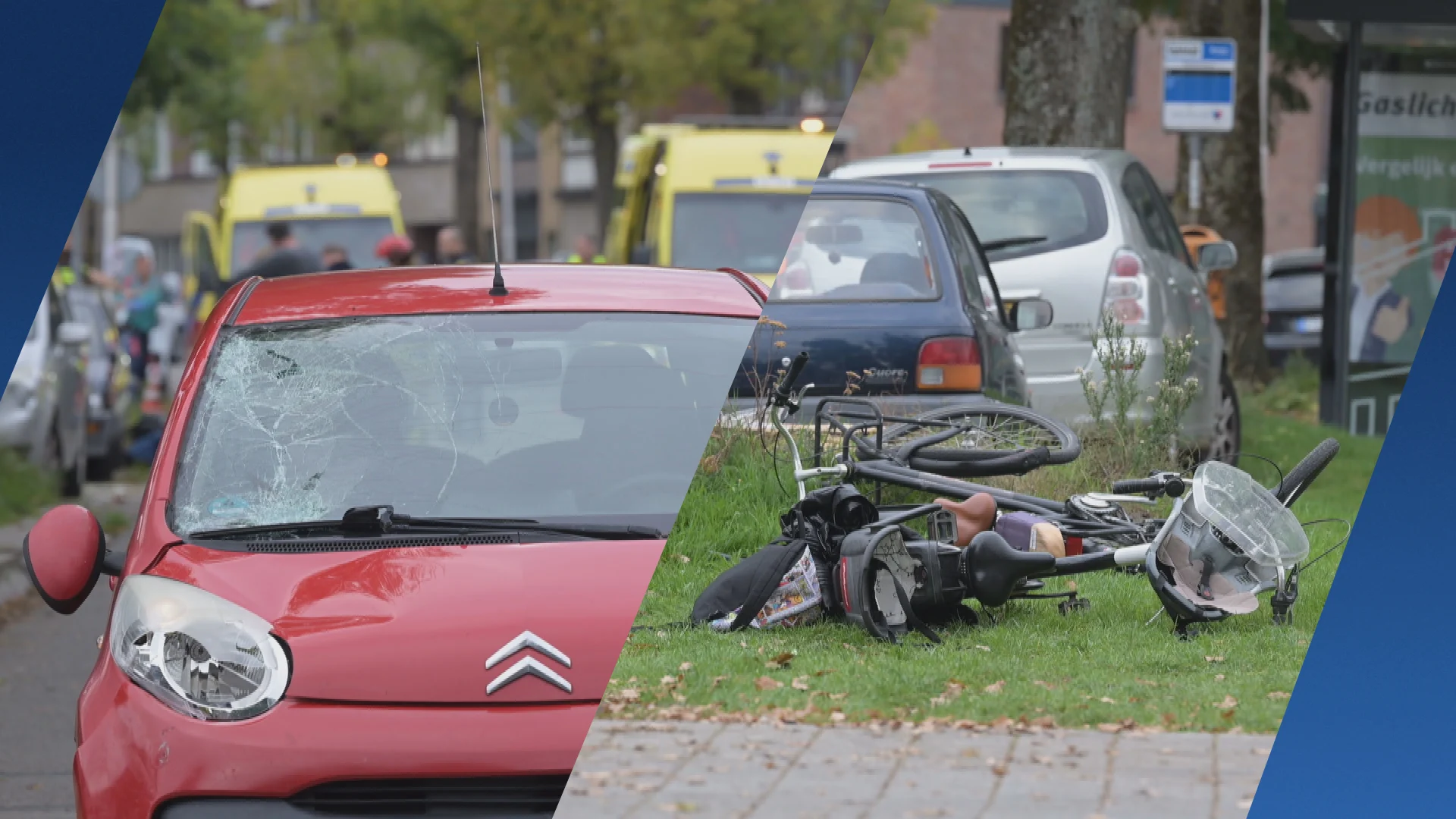 Meisje (10) op de fiets zwaargewond na aanrijding met auto in Tilburg