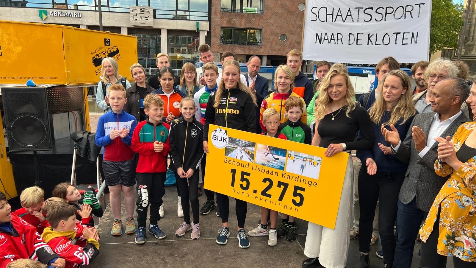 Groningse schaatsbaan dreigt te verdwijnen, wereldkampioen Joy Beune komt in actie