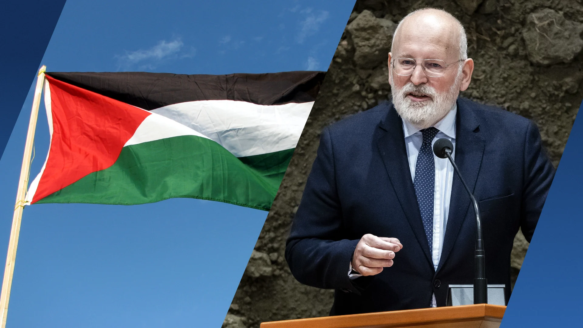 Timmermans: 'Nederland moet in navolging van Frankrijk Palestina ook gaan erkennen'